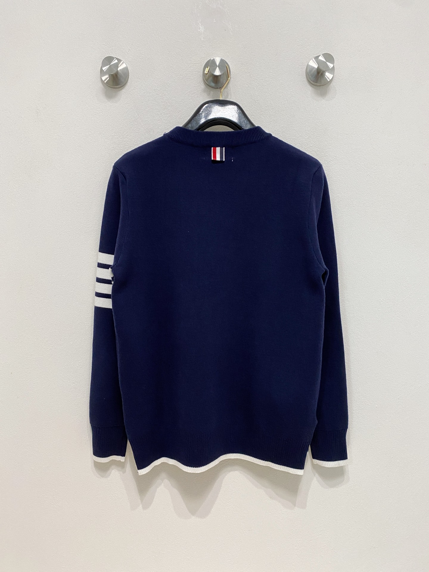 🌾 TB 秋冬经典圆领羊毛衫，全品相！！！羊毛混纺面料，2025最新款 黄金比例！！修身款软黄金 百搭实