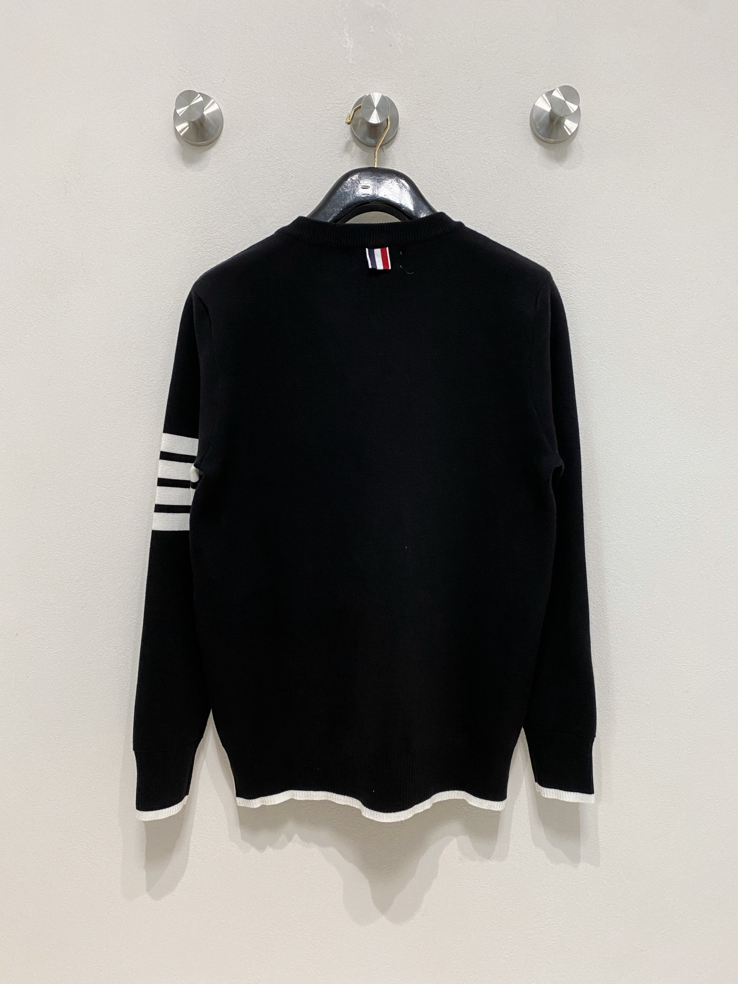 🌾 TB 秋冬经典圆领羊毛衫，全品相！！！羊毛混纺面料，2025最新款 黄金比例！！修身款软黄金 百搭实