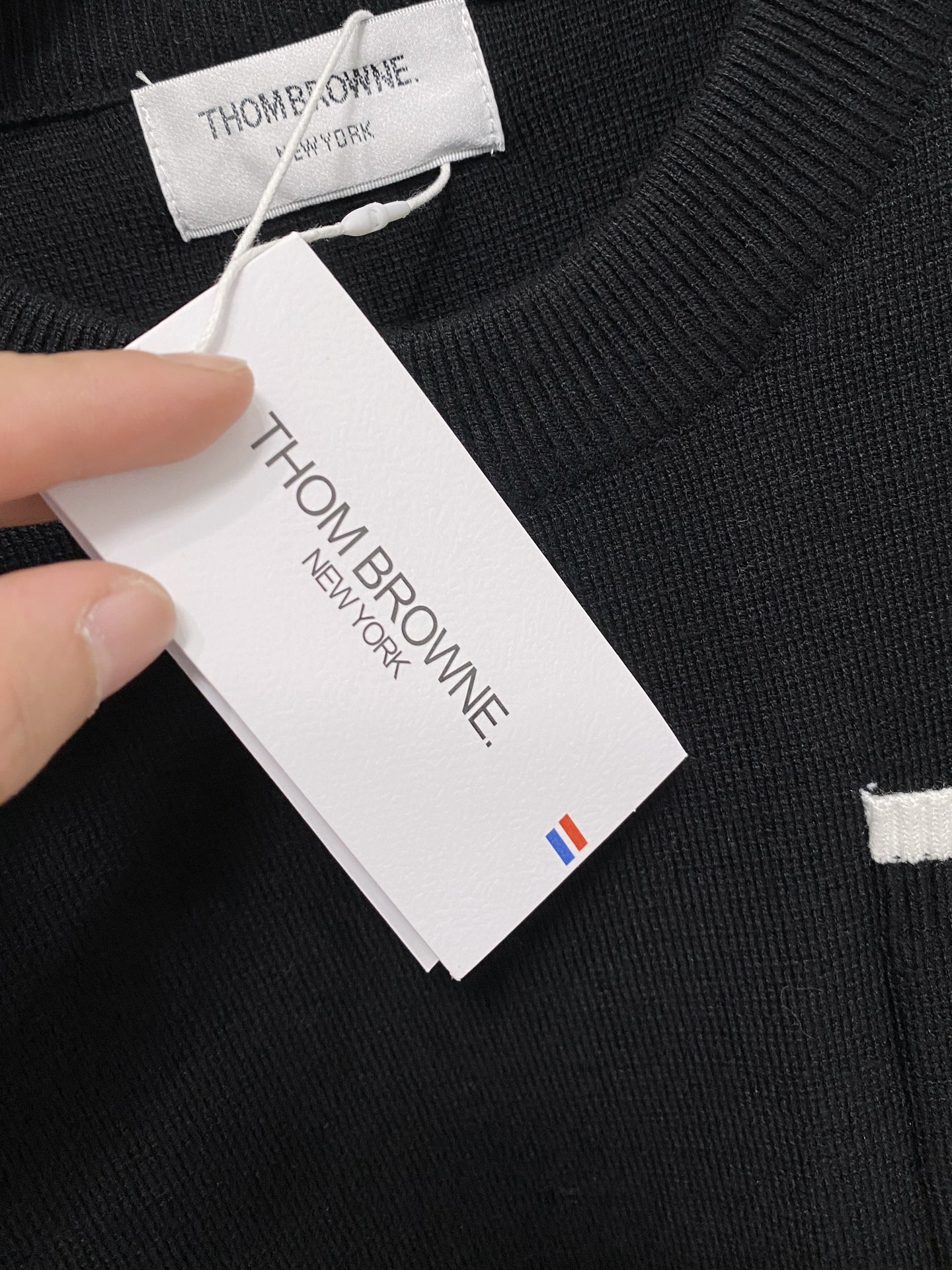 🌾 TB 秋冬经典圆领羊毛衫，全品相！！！羊毛混纺面料，2025最新款 黄金比例！！修身款软黄金 百搭实