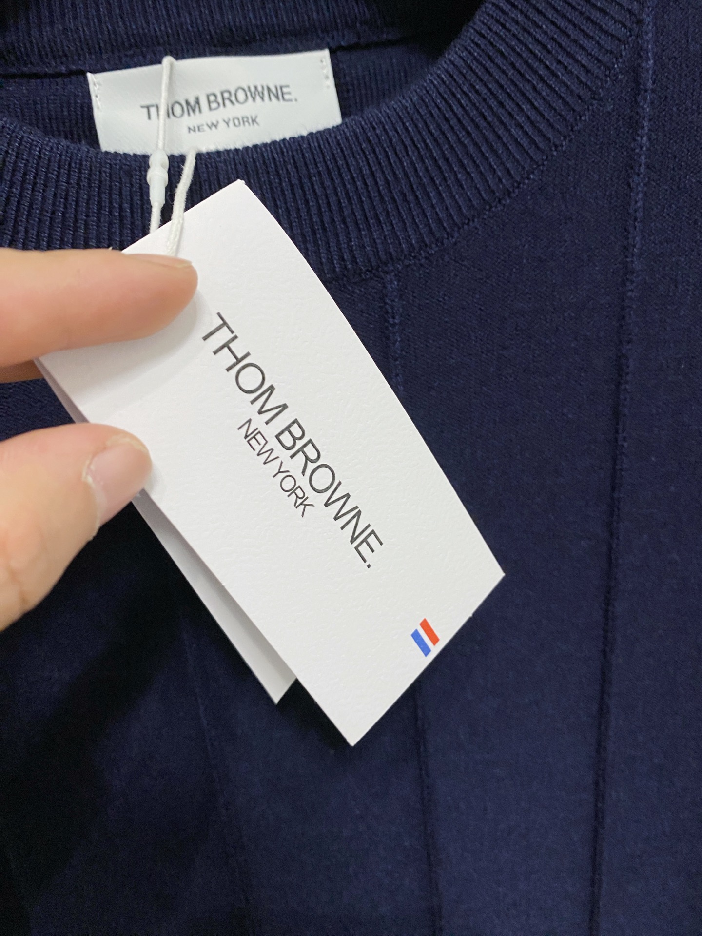 🌾 TB 秋冬经典圆领羊毛衫，全品相！！！羊毛混纺面料，2025最新款 黄金比例！！修身款软黄金 百搭实