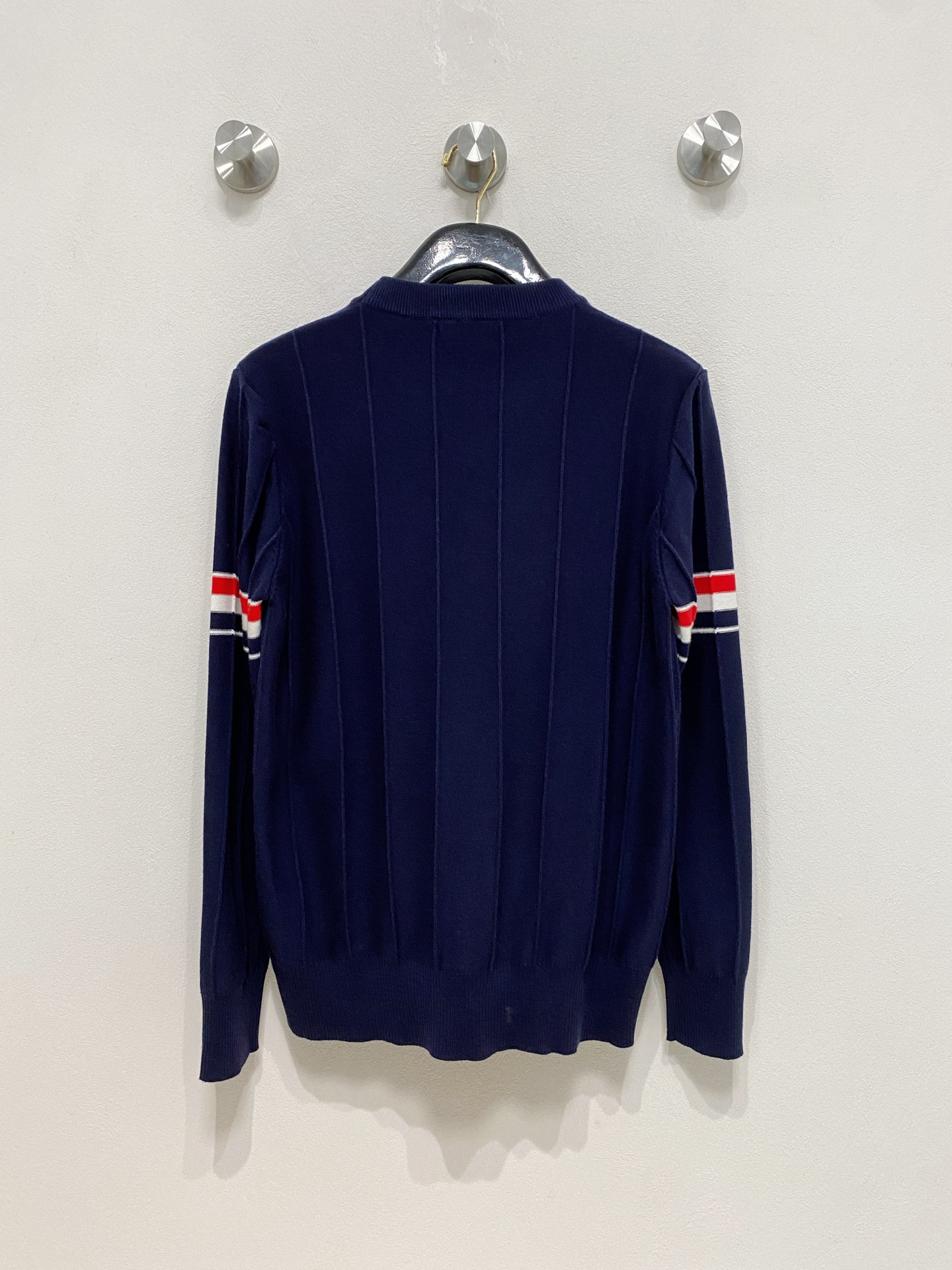 🌾 TB 秋冬经典圆领羊毛衫，全品相！！！羊毛混纺面料，2025最新款 黄金比例！！修身款软黄金 百搭实