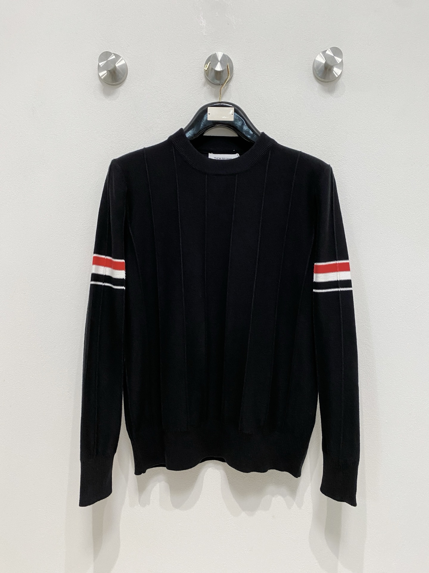 🌾 TB 秋冬经典圆领羊毛衫，全品相！！！羊毛混纺面料，2025最新款 黄金比例！！修身款软黄金 百搭实