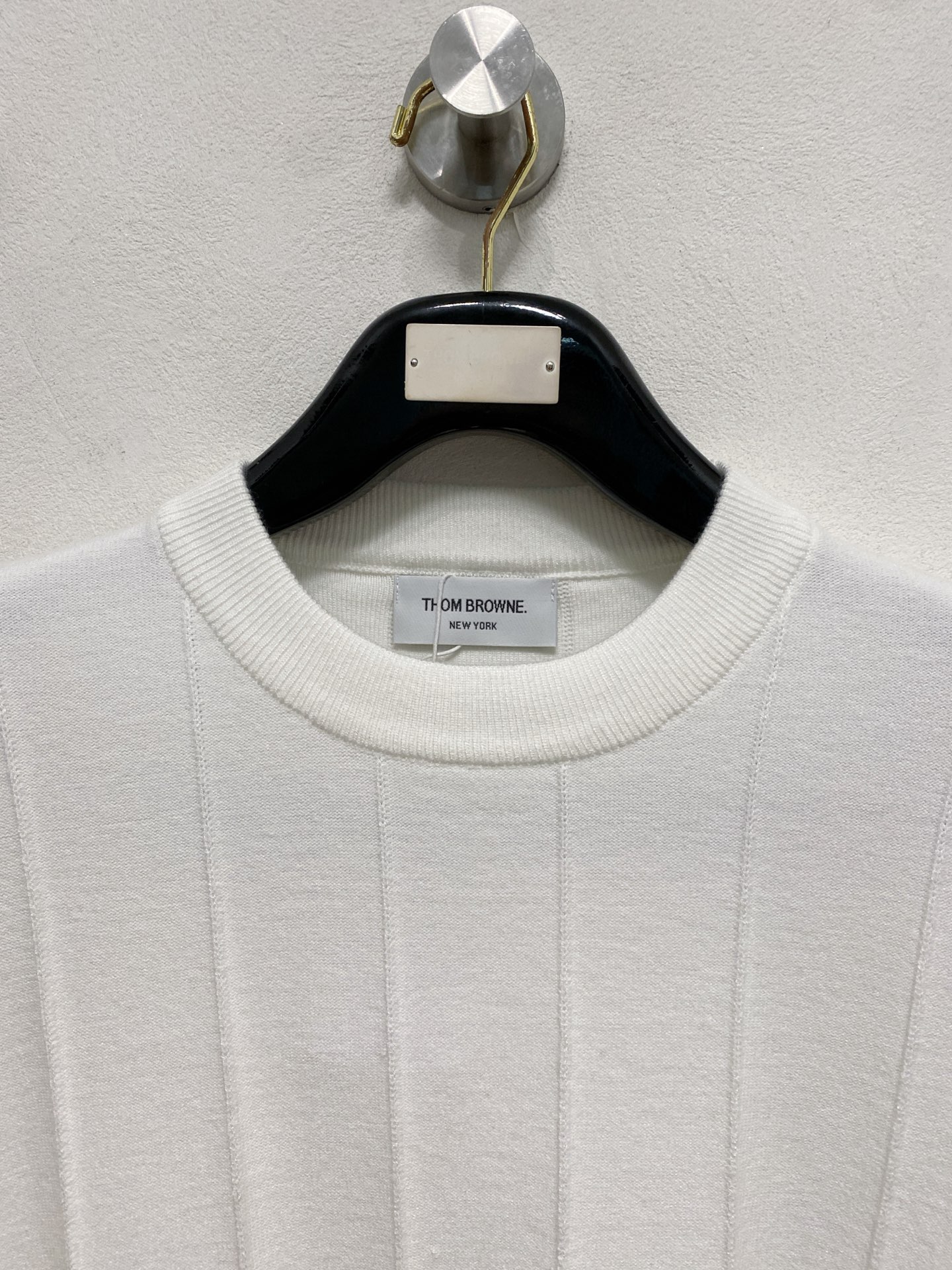 🌾 TB 秋冬经典圆领羊毛衫，全品相！！！羊毛混纺面料，2025最新款 黄金比例！！修身款软黄金 百搭实