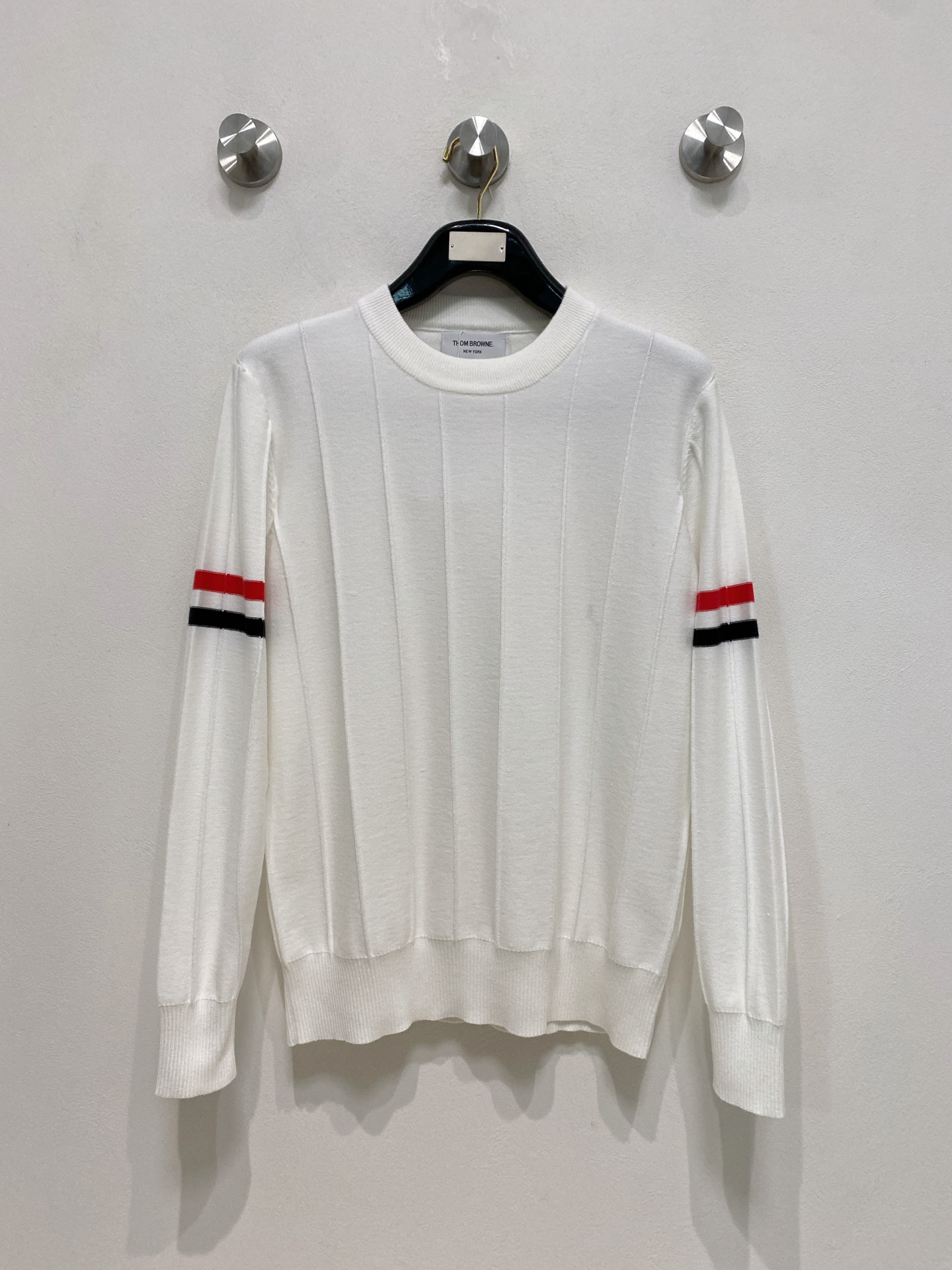 🌾 TB 秋冬经典圆领羊毛衫，全品相！！！羊毛混纺面料，2025最新款 黄金比例！！修身款软黄金 百搭实