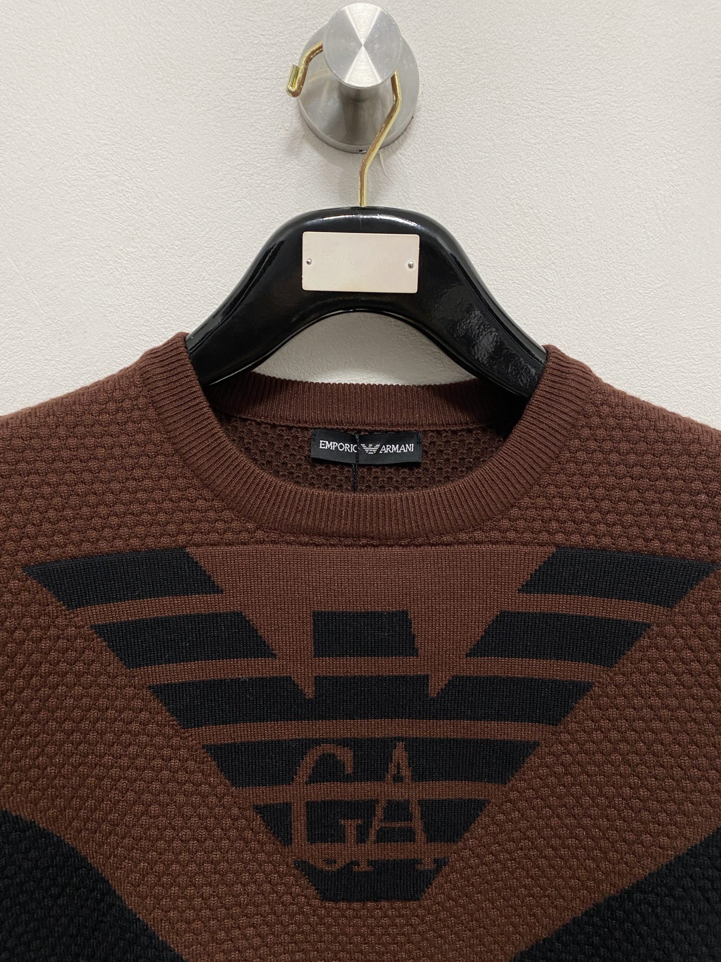 🌾 秋冬经典圆领羊毛衫，全品相！！！羊毛混纺面料，2025最新款 黄金比例！！修身款软黄金 百搭实用型的