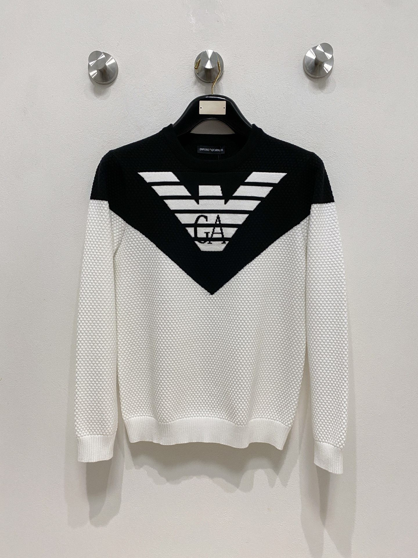 🌾 秋冬经典圆领羊毛衫，全品相！！！羊毛混纺面料，2025最新款 黄金比例！！修身款软黄金 百搭实用型的