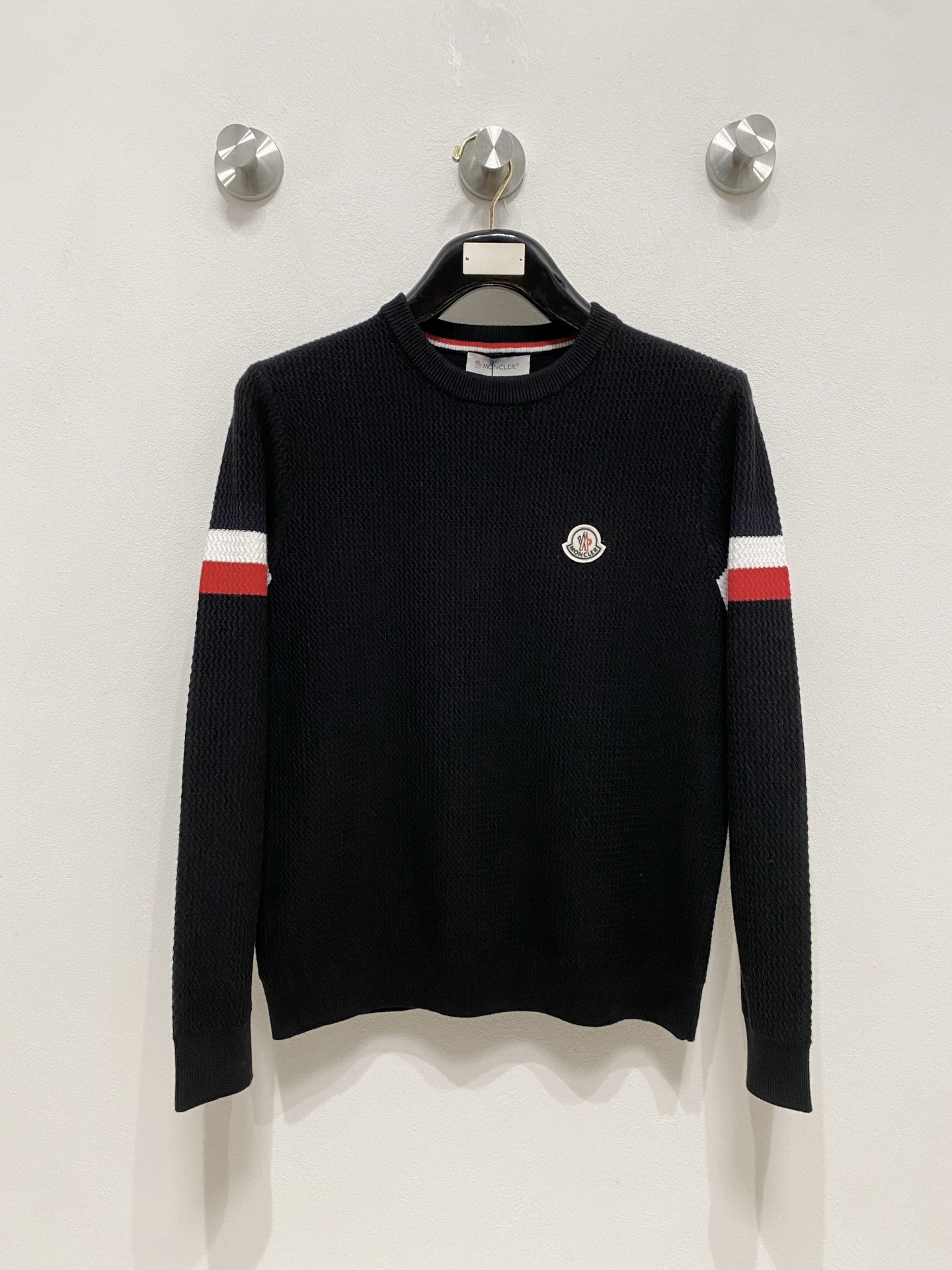 🌾 蒙口 秋冬经典圆领羊毛衫，全品相！！！羊毛混纺面料，2025最新款 黄金比例！！修身款软黄金 百搭实