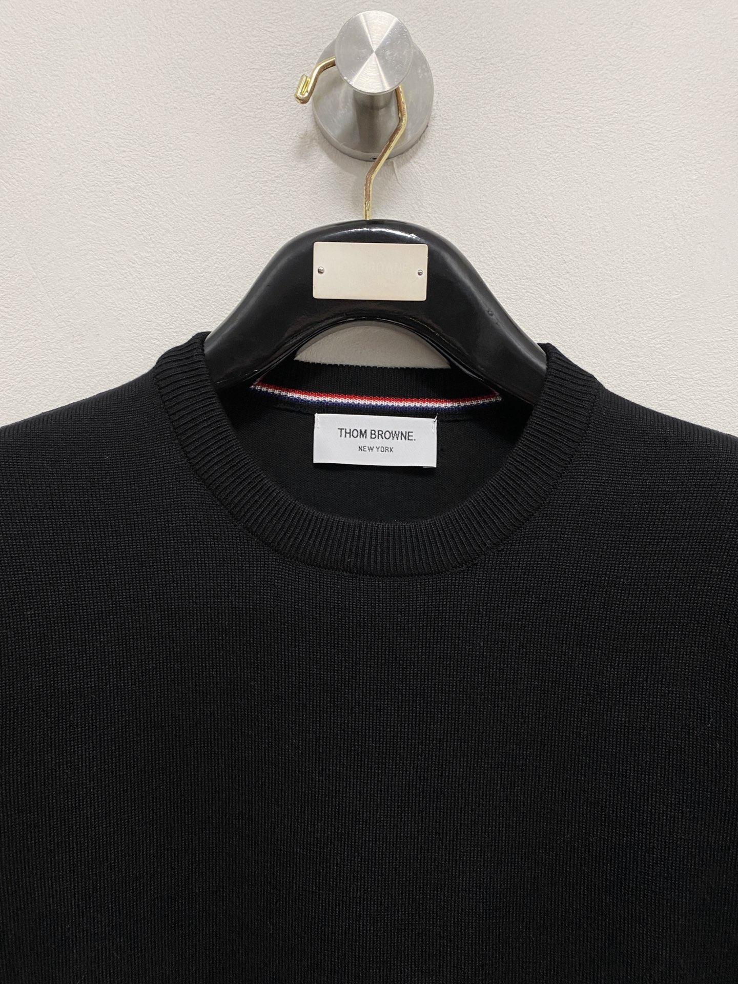 🌾 TB 秋冬经典圆领羊毛衫，全品相！！！羊毛混纺面料，2025最新款 黄金比例！！修身款软黄金 百搭实