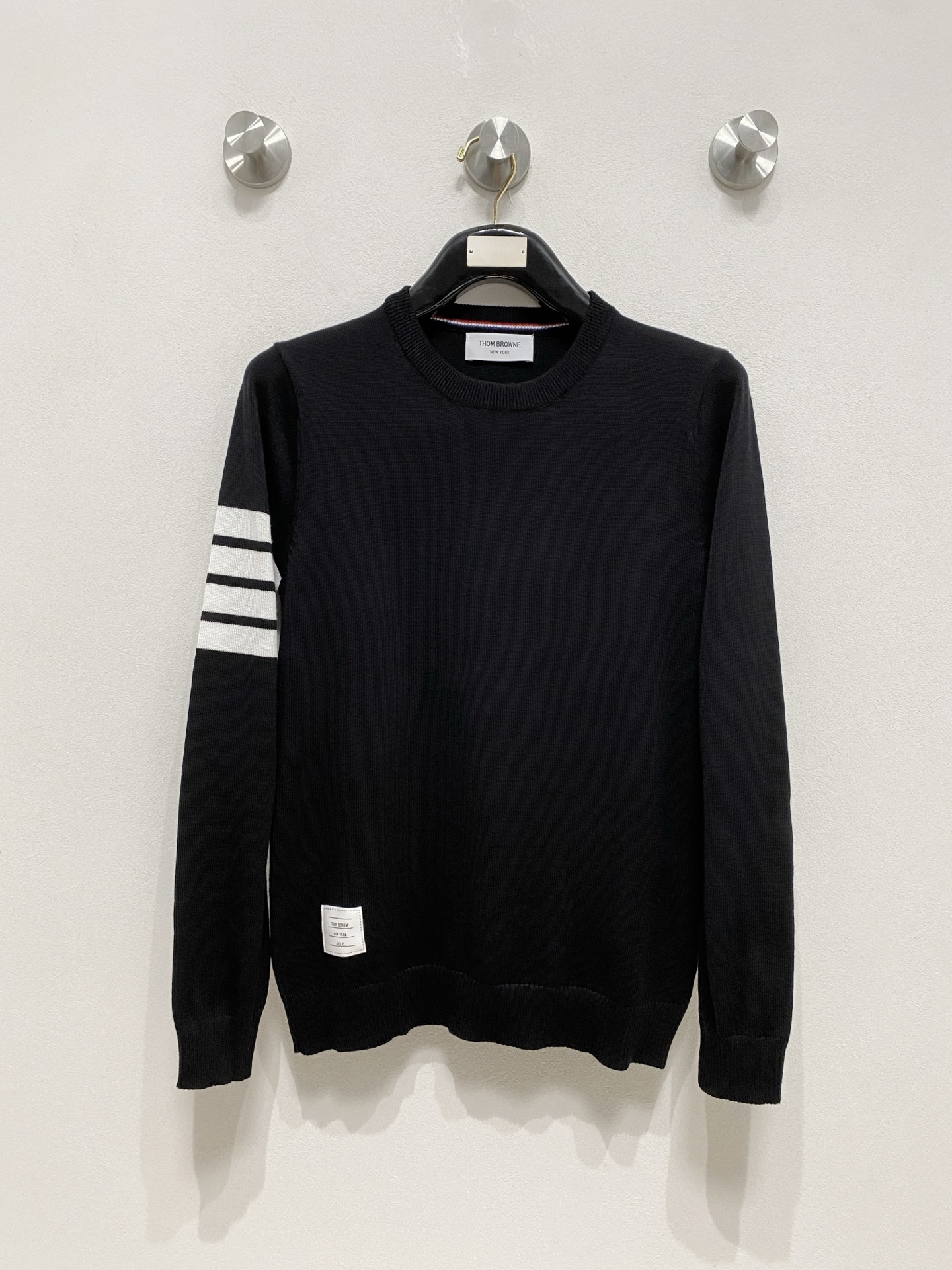 🌾 TB 秋冬经典圆领羊毛衫，全品相！！！羊毛混纺面料，2025最新款 黄金比例！！修身款软黄金 百搭实