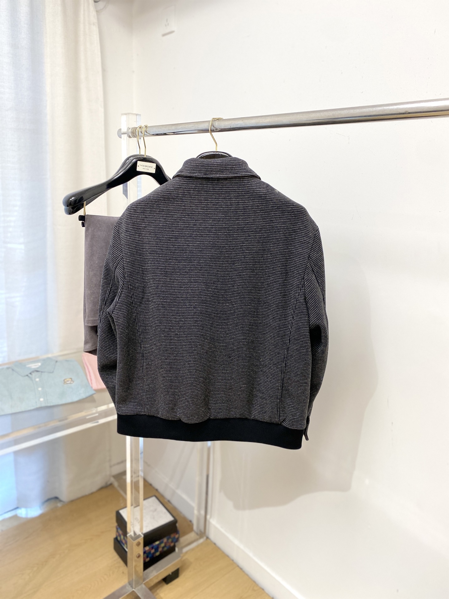 Kiton、2025新品夹克外套，时尚帅气，简约百搭款，原版五金辅料logo，定制原版面料，不仅挺括，保