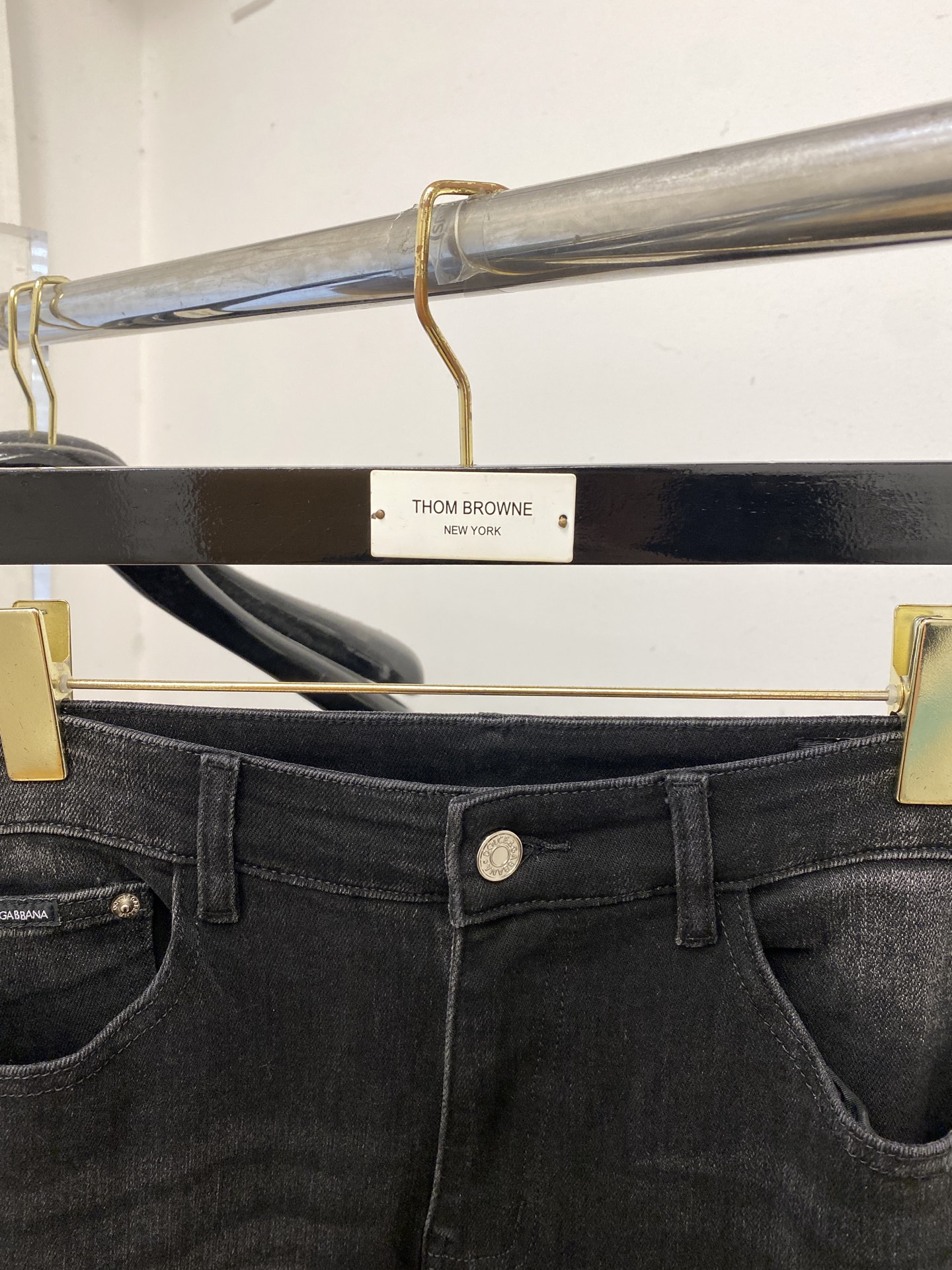 DG、2025最新品，专柜同步有售，原单狠货，水洗休闲牛仔裤，进口原版水洗弹力面料，舒适有弹性，原版五金