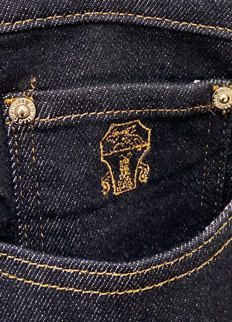 ￼ Brunello Cucinelli、2025最新品，专柜同步有售，原单狠货，水洗休闲牛仔裤，进口原