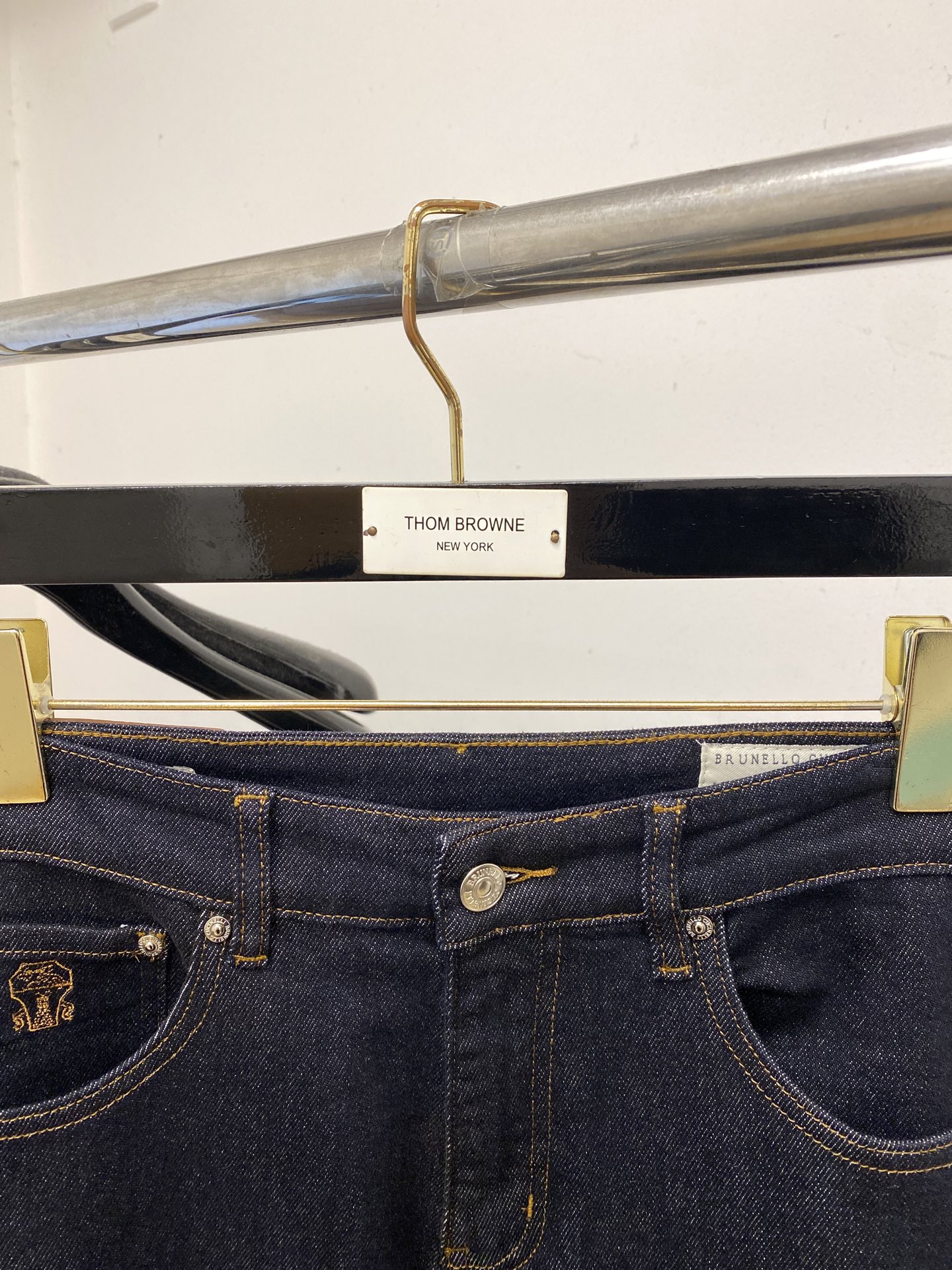 ￼ Brunello Cucinelli、2025最新品，专柜同步有售，原单狠货，水洗休闲牛仔裤，进口原