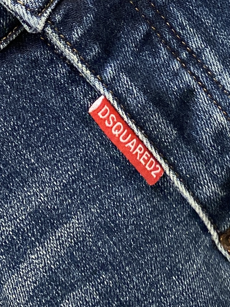 DSQUARED2、2025最新品，专柜同步有售，原单狠货，水洗休闲牛仔裤，进口原版水洗弹力面料，舒适有