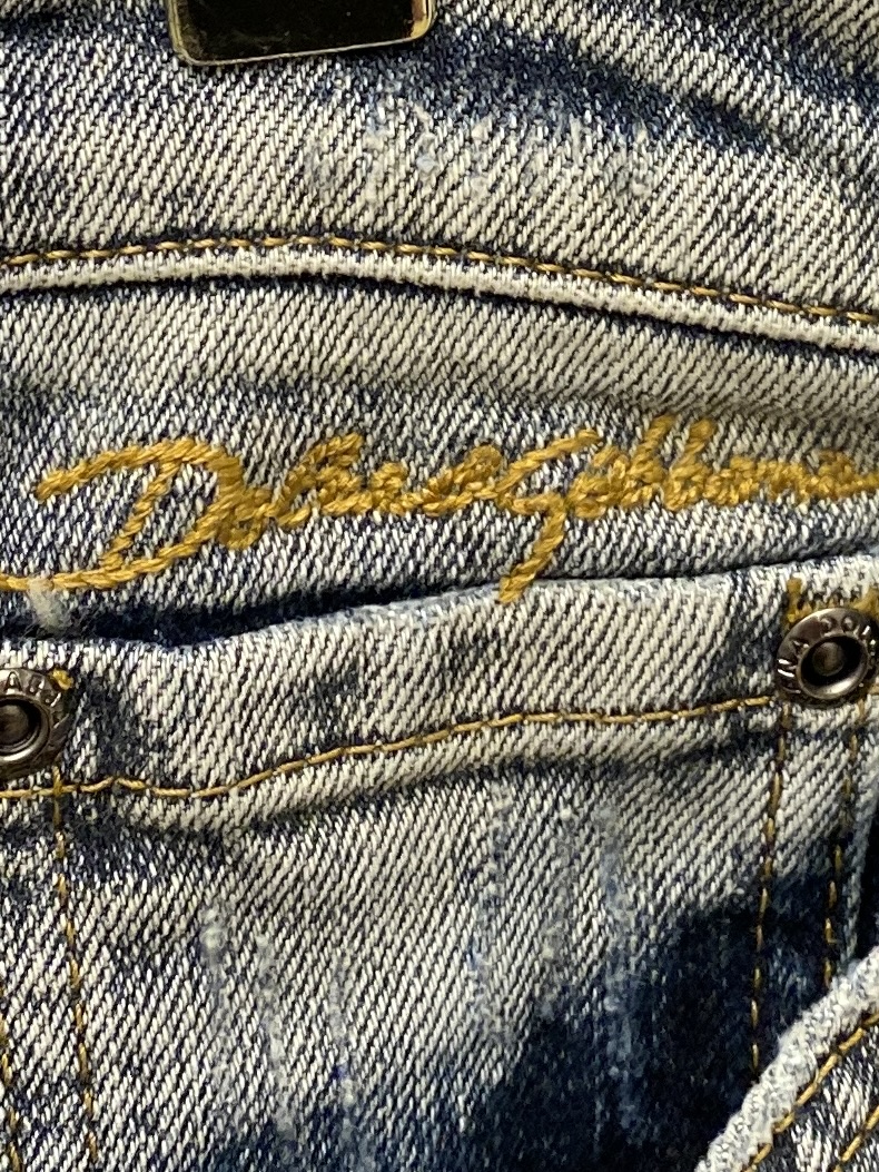 DG、 2025最新品，专柜同步有售，原单狠货，水洗休闲牛仔裤，进口原版水洗弹力面料，舒适有弹性，原版五