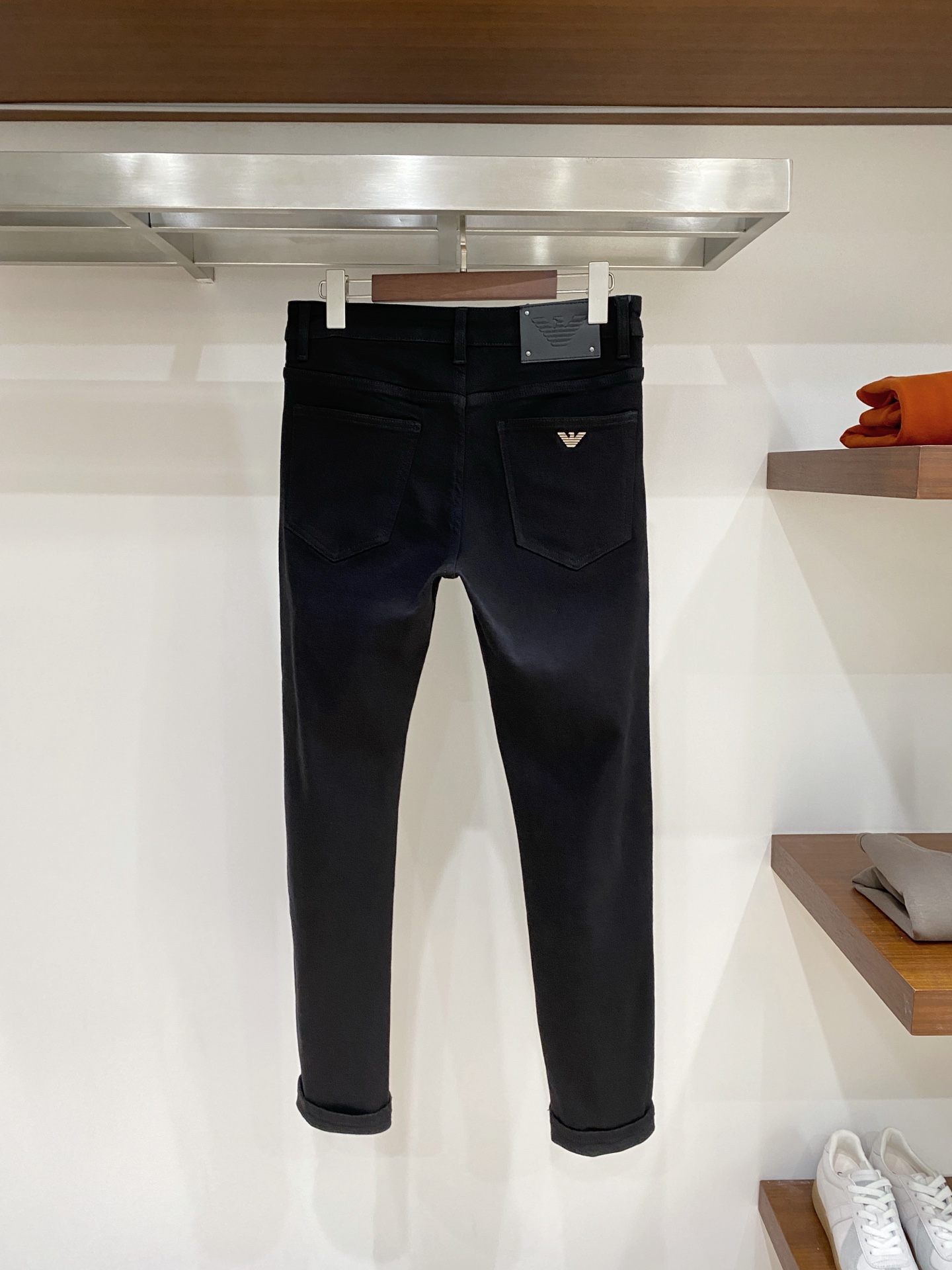阿玛尼、 2025最新品，专柜同步有售，原单狠货，水洗休闲牛仔裤，进口原版水洗弹力面料，舒适有弹性，原版