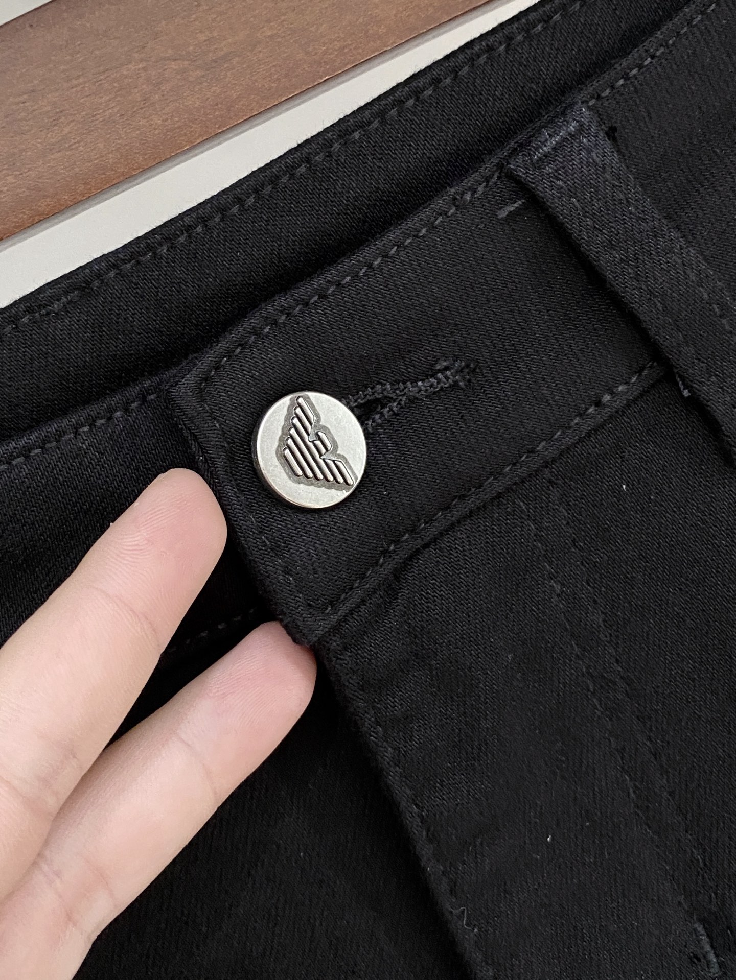 阿玛尼、 2025最新品，专柜同步有售，原单狠货，水洗休闲牛仔裤，进口原版水洗弹力面料，舒适有弹性，原版