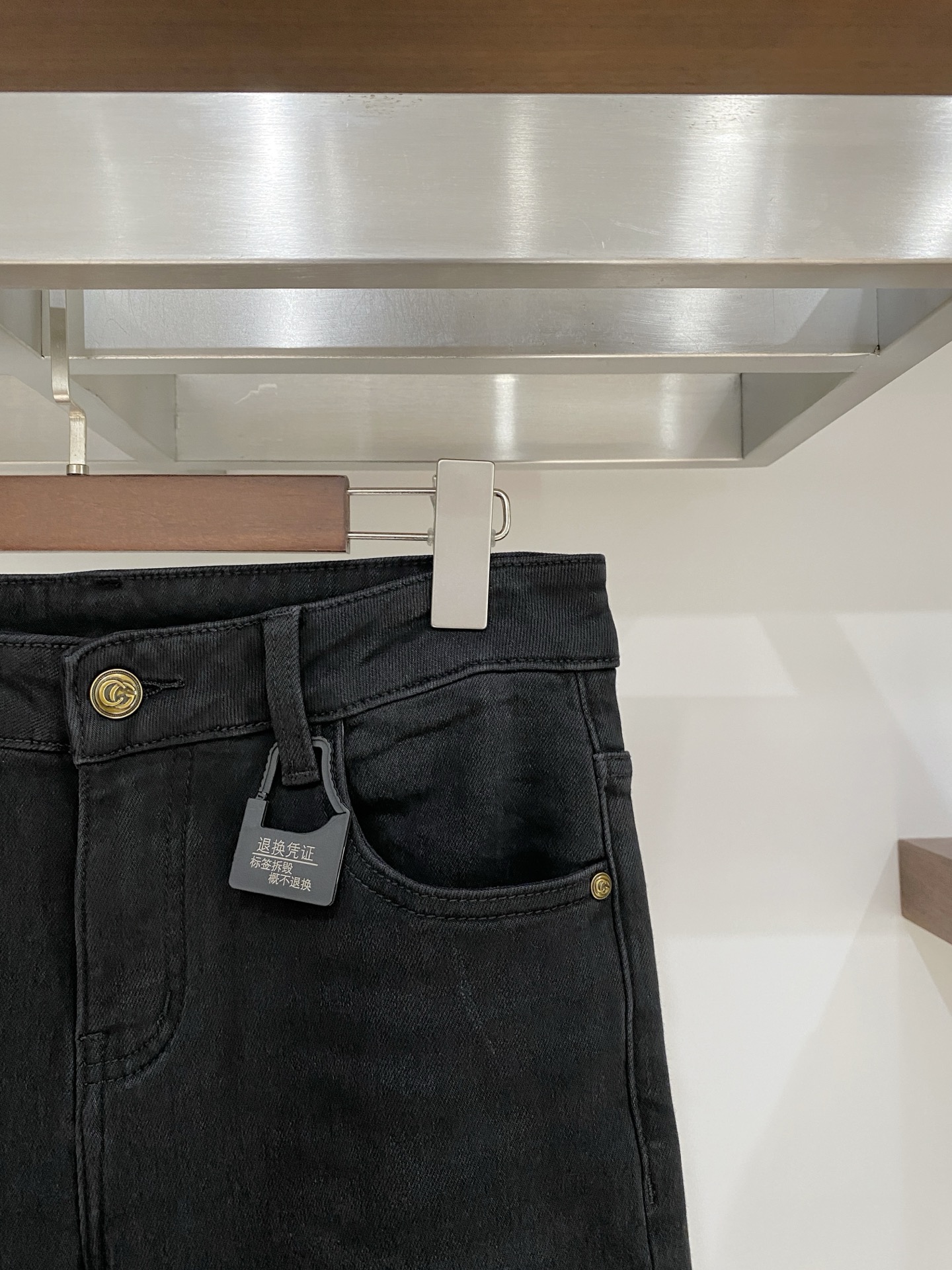 古奇、 2025最新品，专柜同步有售，原单狠货，水洗休闲牛仔裤，进口原版水洗弹力面料，舒适有弹性，原版五