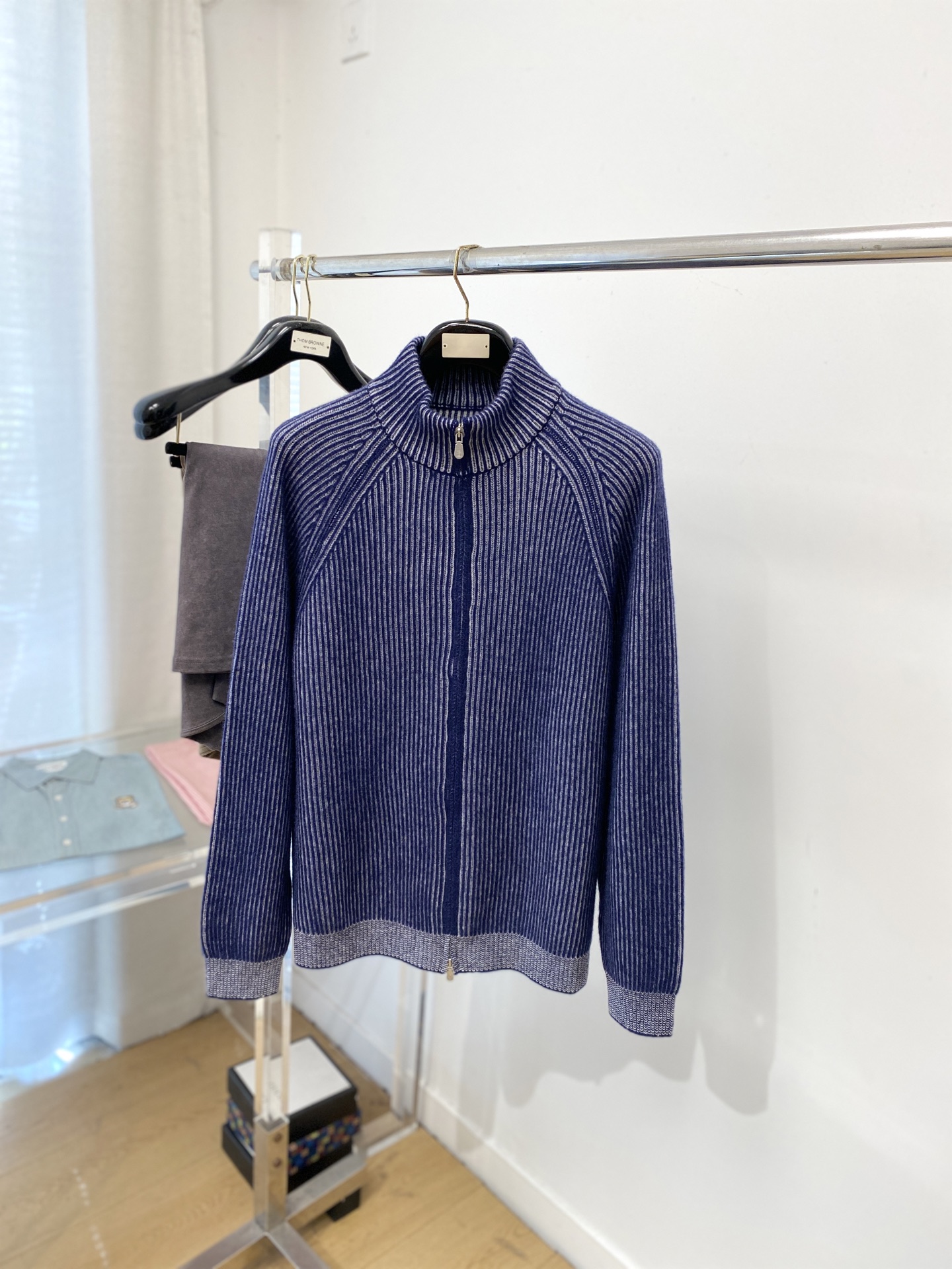 Brunello Cucinelli、2025新品羊毛衣外套 具有手感细腻柔软，可直接与肌肤接触，让暖心