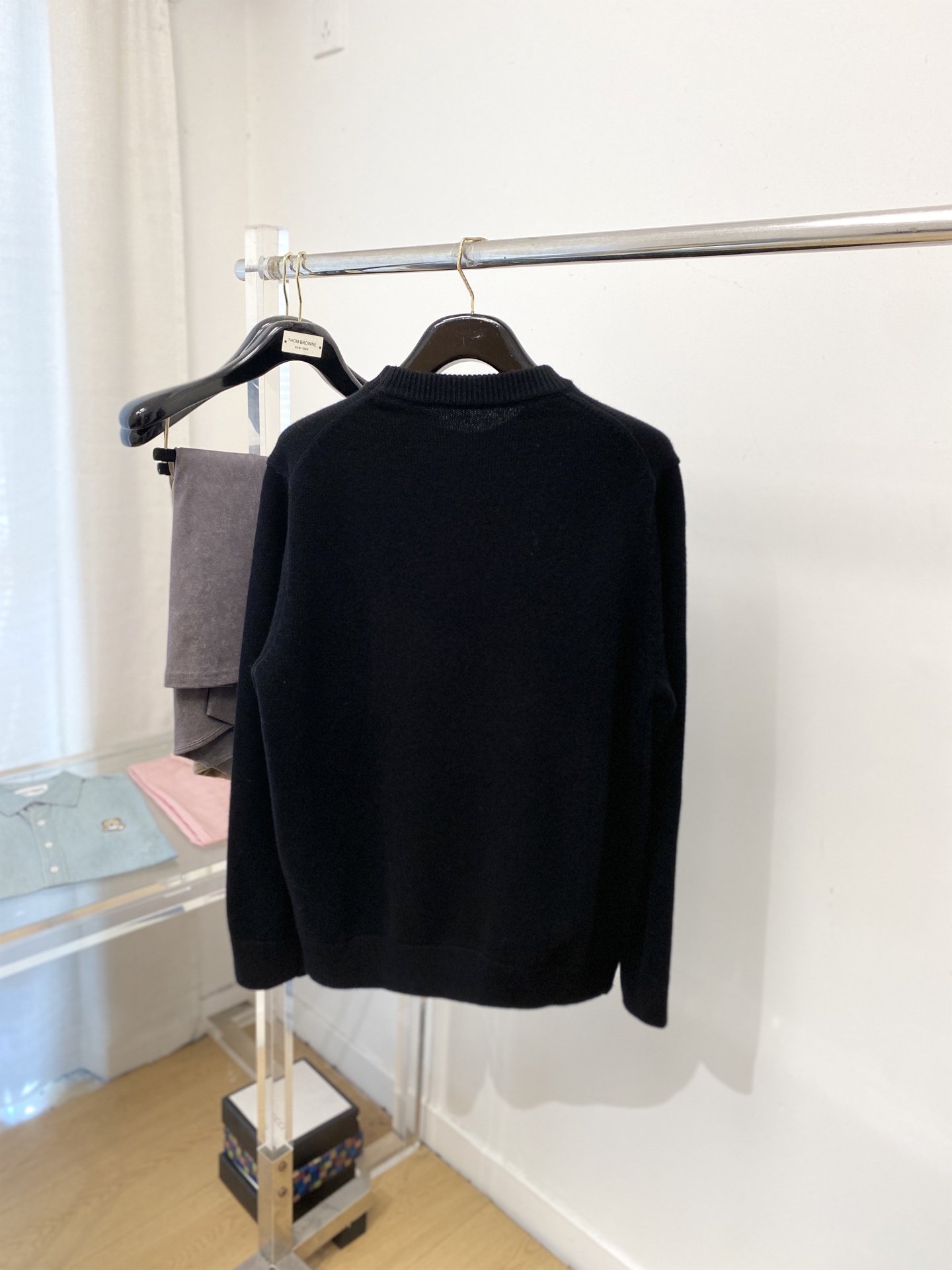 ￼巴宝莉、2025新品羊毛衣 具有手感细腻柔软，可直接与肌肤接触，让暖心的纱线变化出细腻的质感，顶级工艺