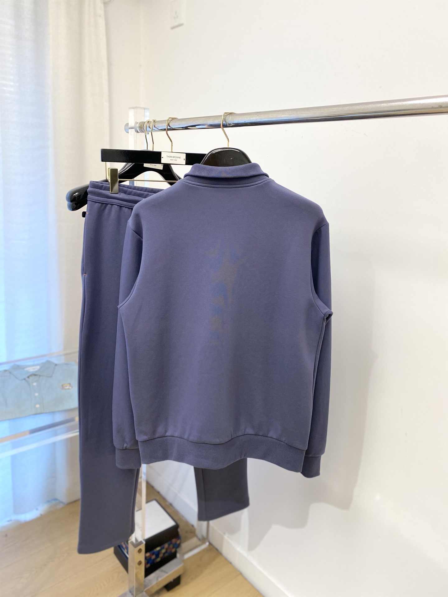 爱马仕、2025最新品，时尚休闲套装，顶级原版面料打造，穿着舒适，吸湿性透气性都非常良好，色牢度超高！无