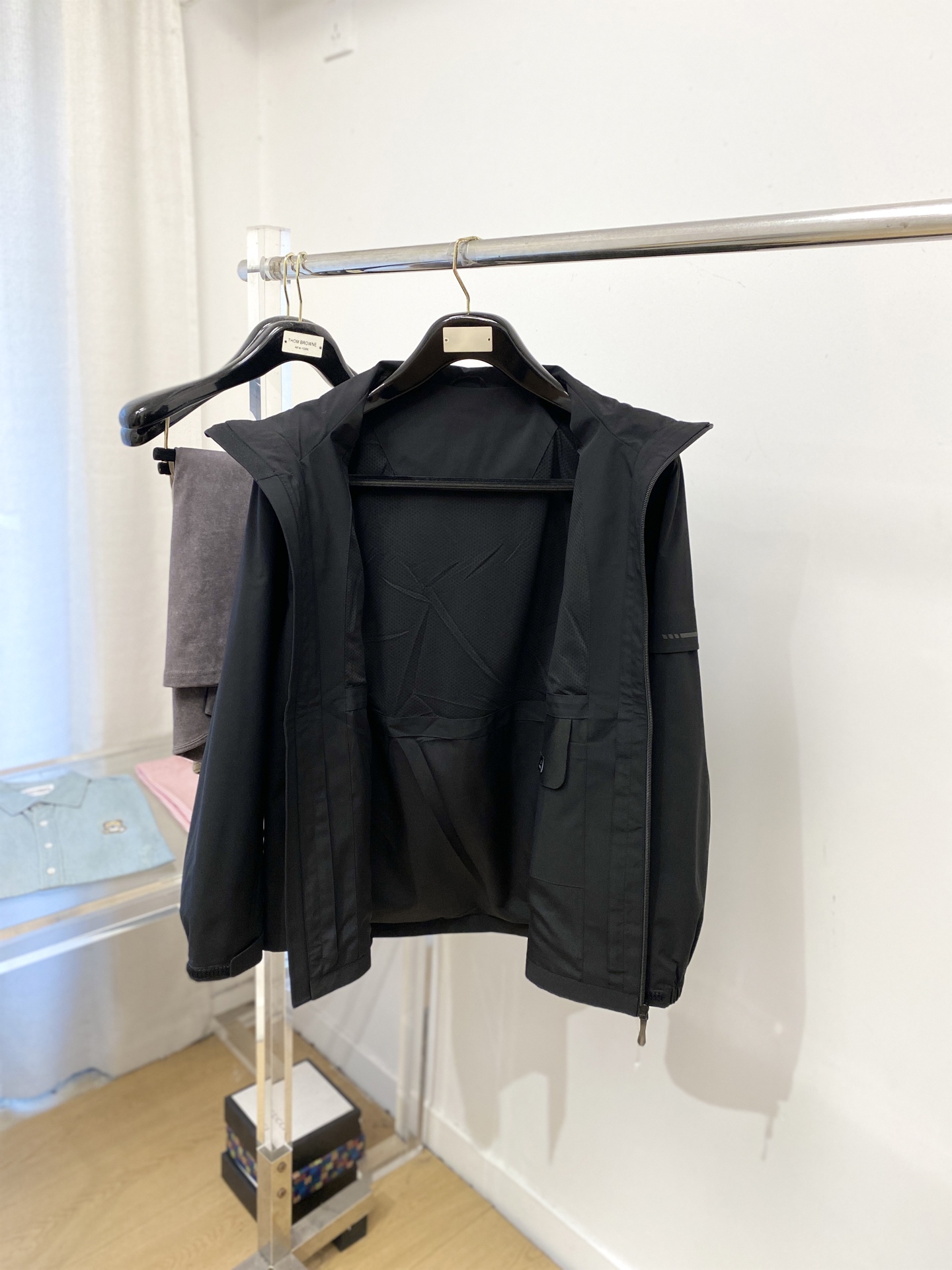 DESCENTE迪桑特、 2025新品夹克外套，时尚帅气，简约百搭款，肩部顶级印胶图案logo，定制原版