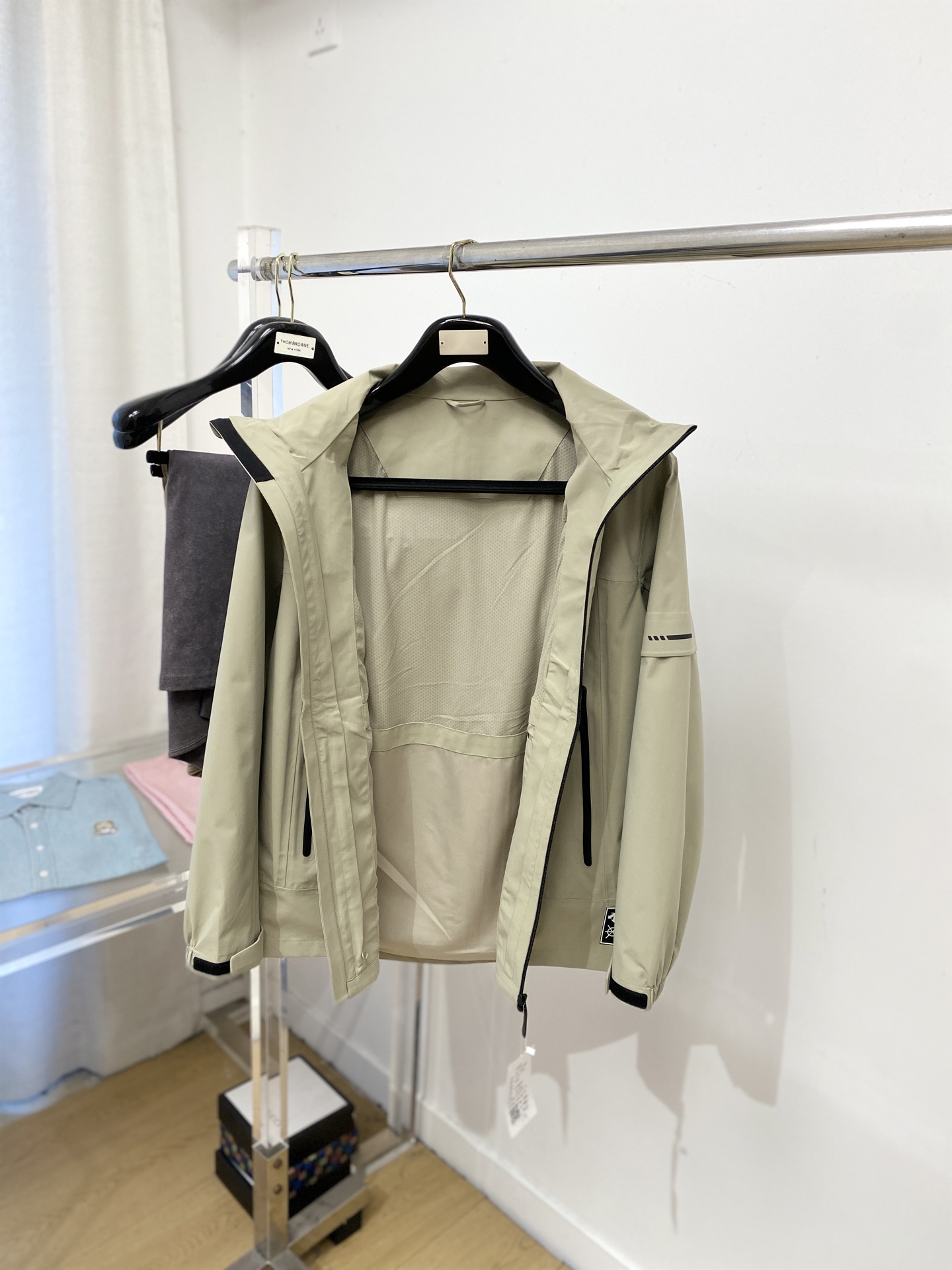 DESCENTE迪桑特、 2025新品夹克外套，时尚帅气，简约百搭款，肩部顶级印胶图案logo，定制原版