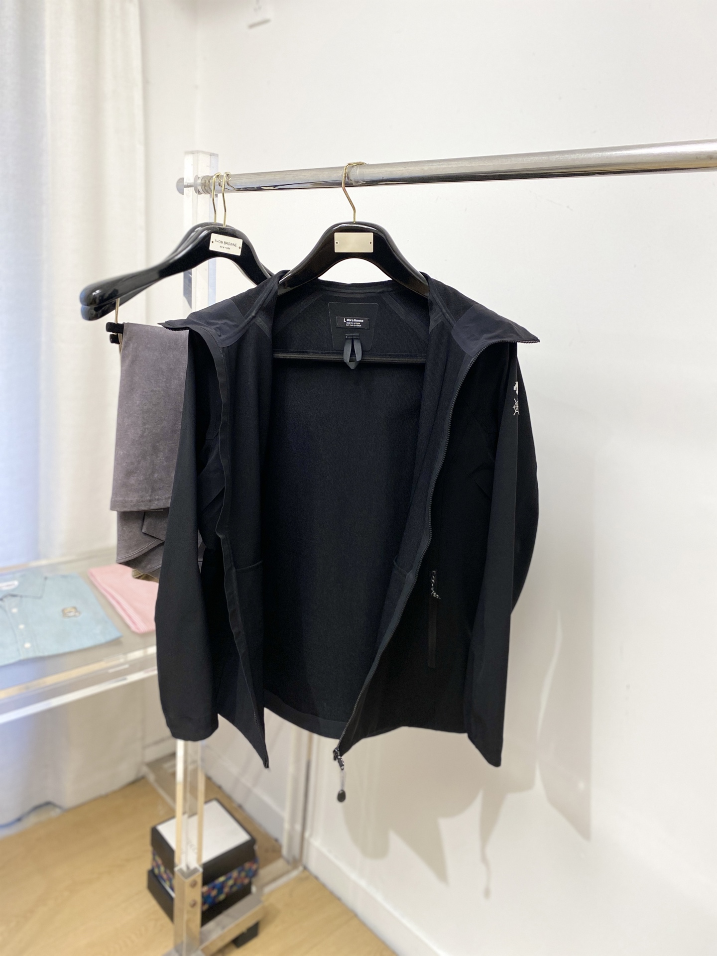 DESCENTE迪桑特、 2025新品夹克外套，时尚帅气，简约百搭款，肩部顶级印胶图案logo，定制原版