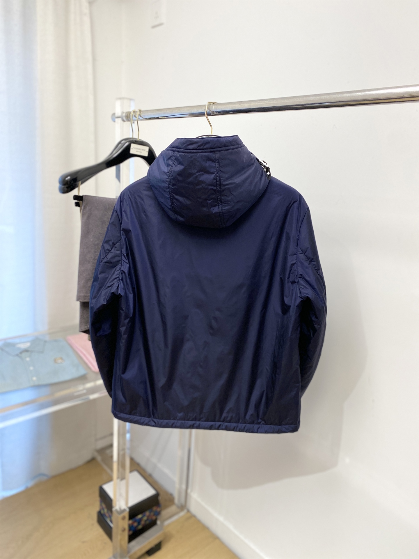 ￼ ￼ 蒙口、 2025新品夹克外套，时尚帅气，简约百搭款，袖口刺绣装饰图案logo，定制原版面料，不仅