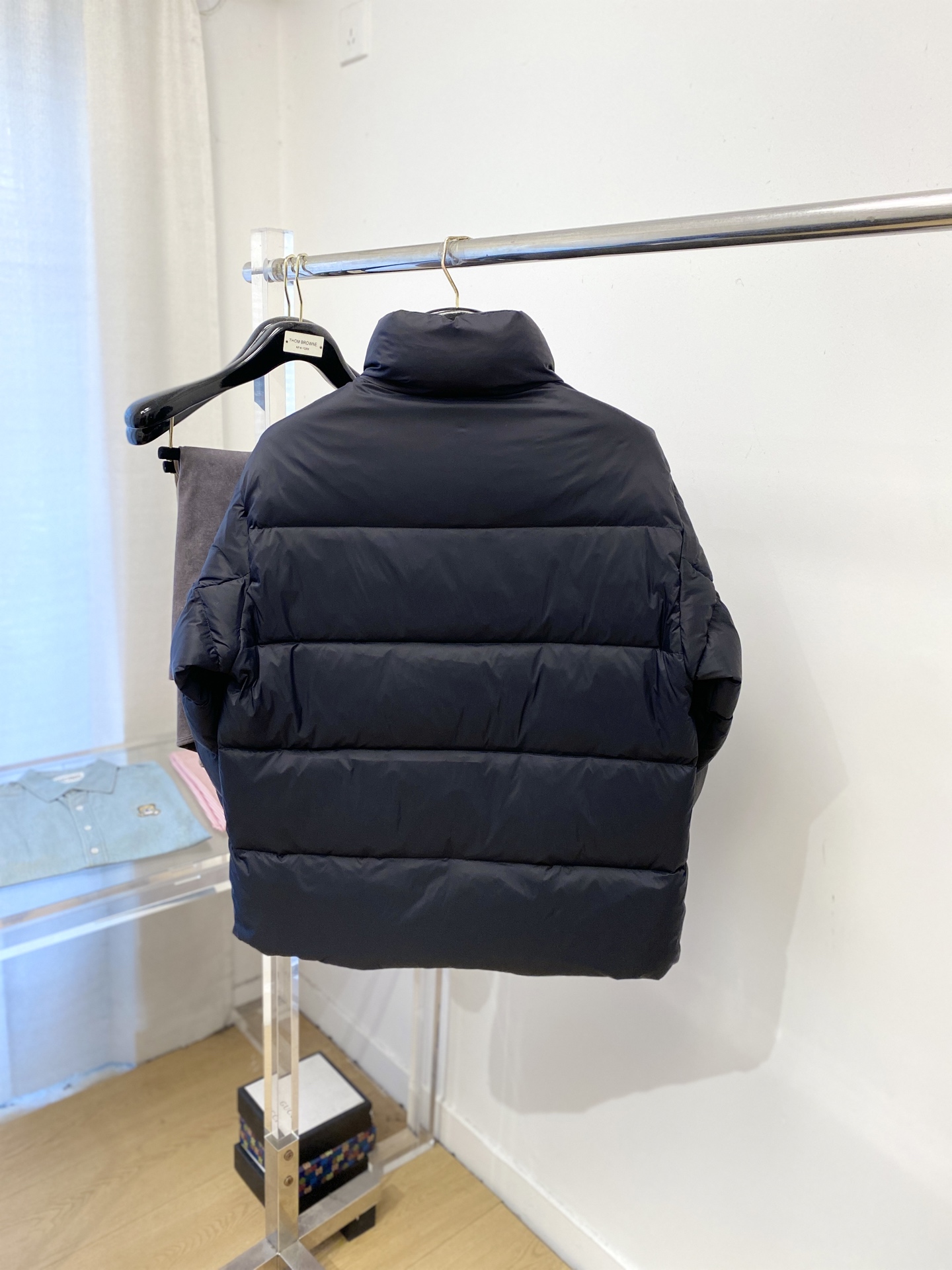 蒙口、2025最新款男士轻薄羽绒服、面料柔软舒适 ．上身版型超赞 ．拉链．辅料都是客供 、进口面料，轻便