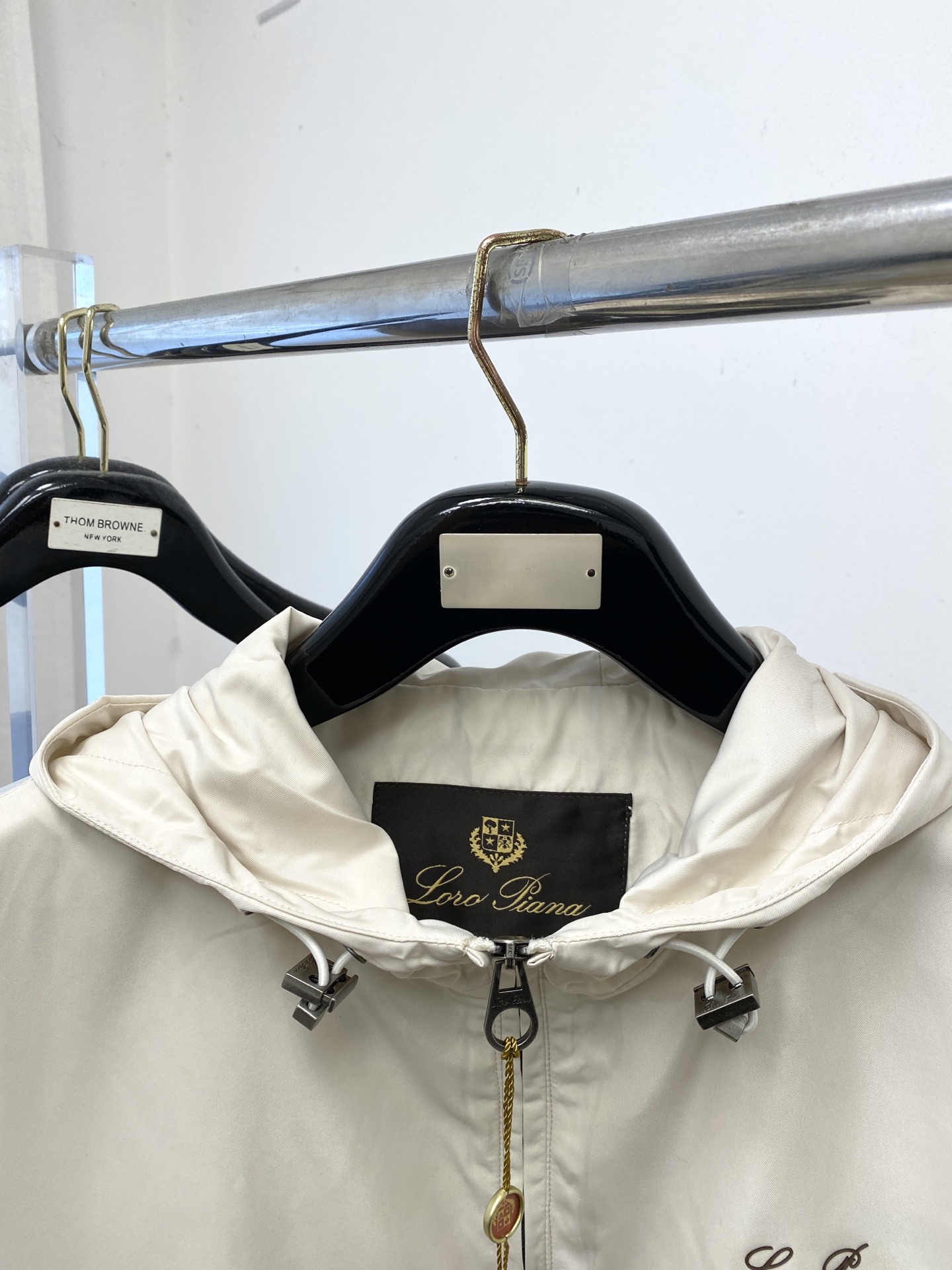 lP🆕、2025新品夹克外套，时尚帅气，简约百搭款，胸前顶级印胶装饰字母logo，定制原版面料，不仅挺括