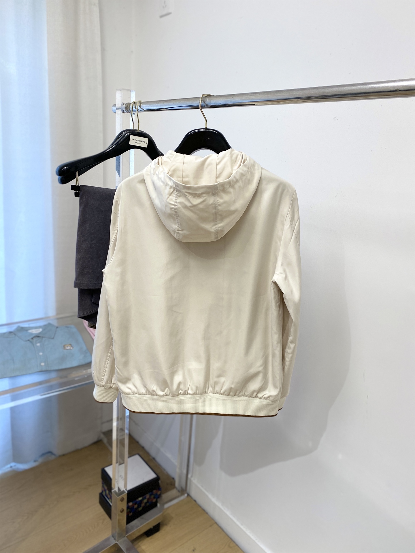 lP🆕、2025新品夹克外套，时尚帅气，简约百搭款，胸前顶级印胶装饰字母logo，定制原版面料，不仅挺括