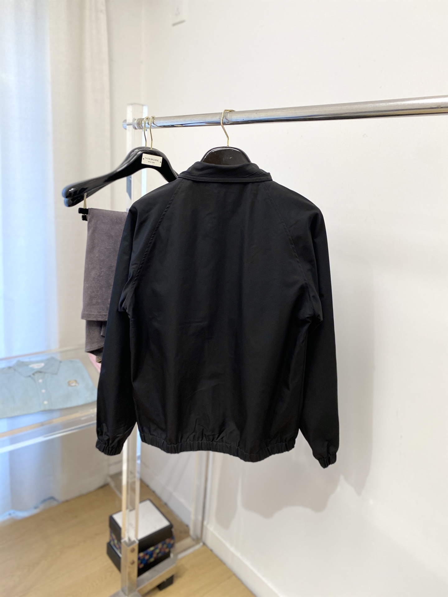 罗意威、2025新品夹克外套，时尚帅气，简约百搭款，胸前精致刺绣图案logo，定制原版面料，不仅挺括，保