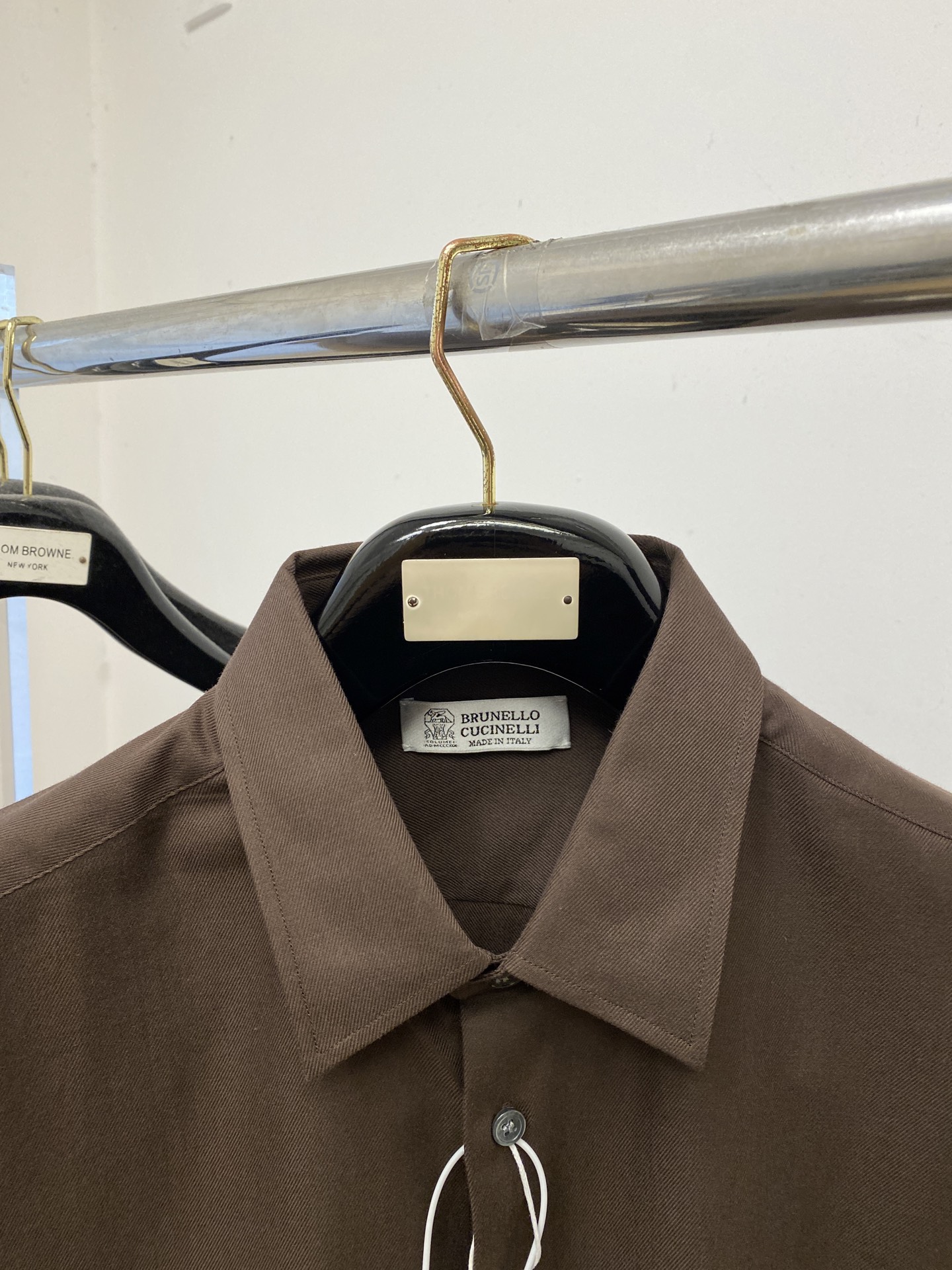 Brunello Cucinelli、2025新品衬衫，时尚帅气，简约百搭款，定制原版面料，不仅挺括，保