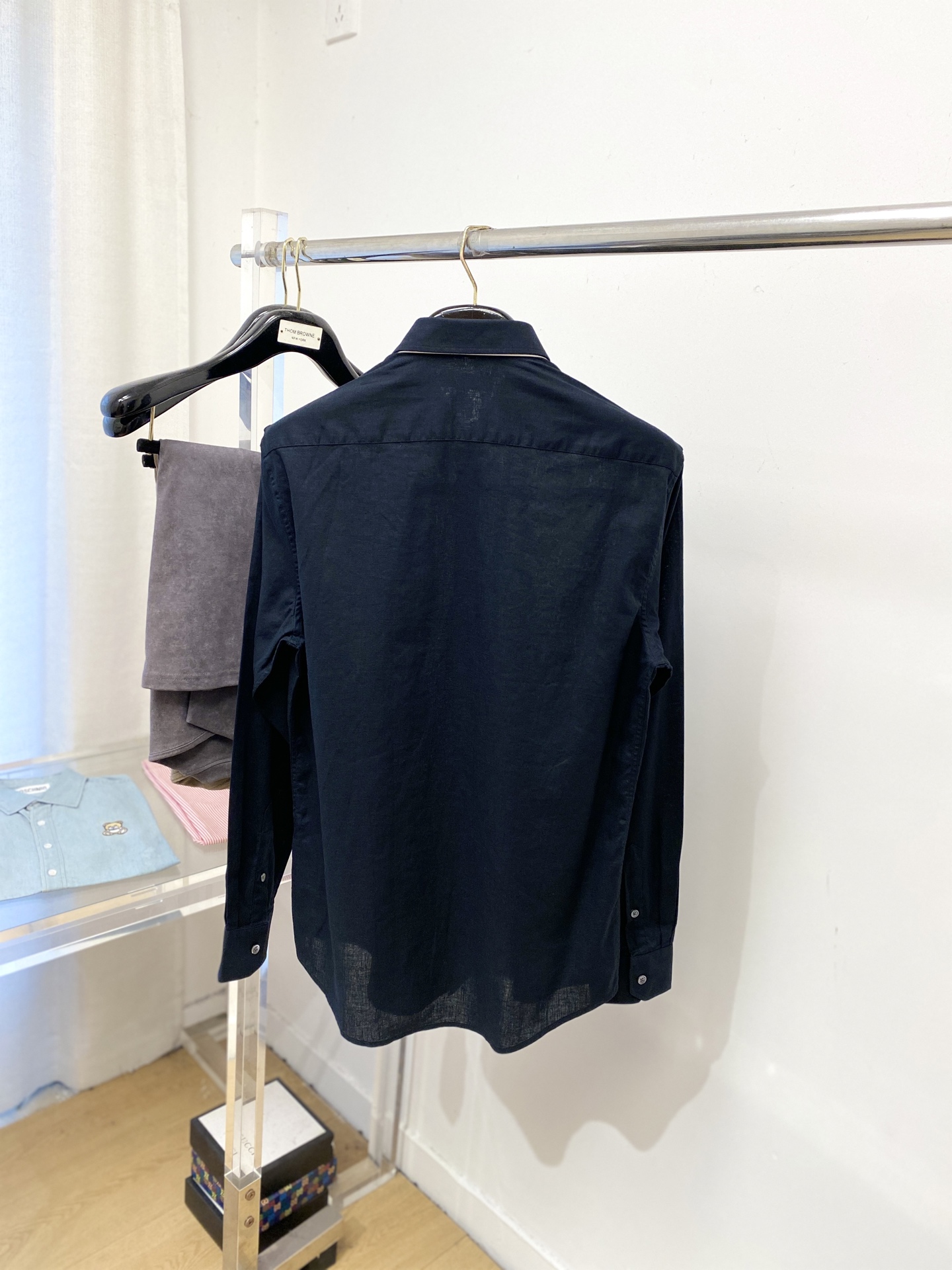 lP🆕、2025新品衬衫，时尚帅气，简约百搭款，定制原版面料，不仅挺括，保持潮流的廓形，又穿着舒适，纱织