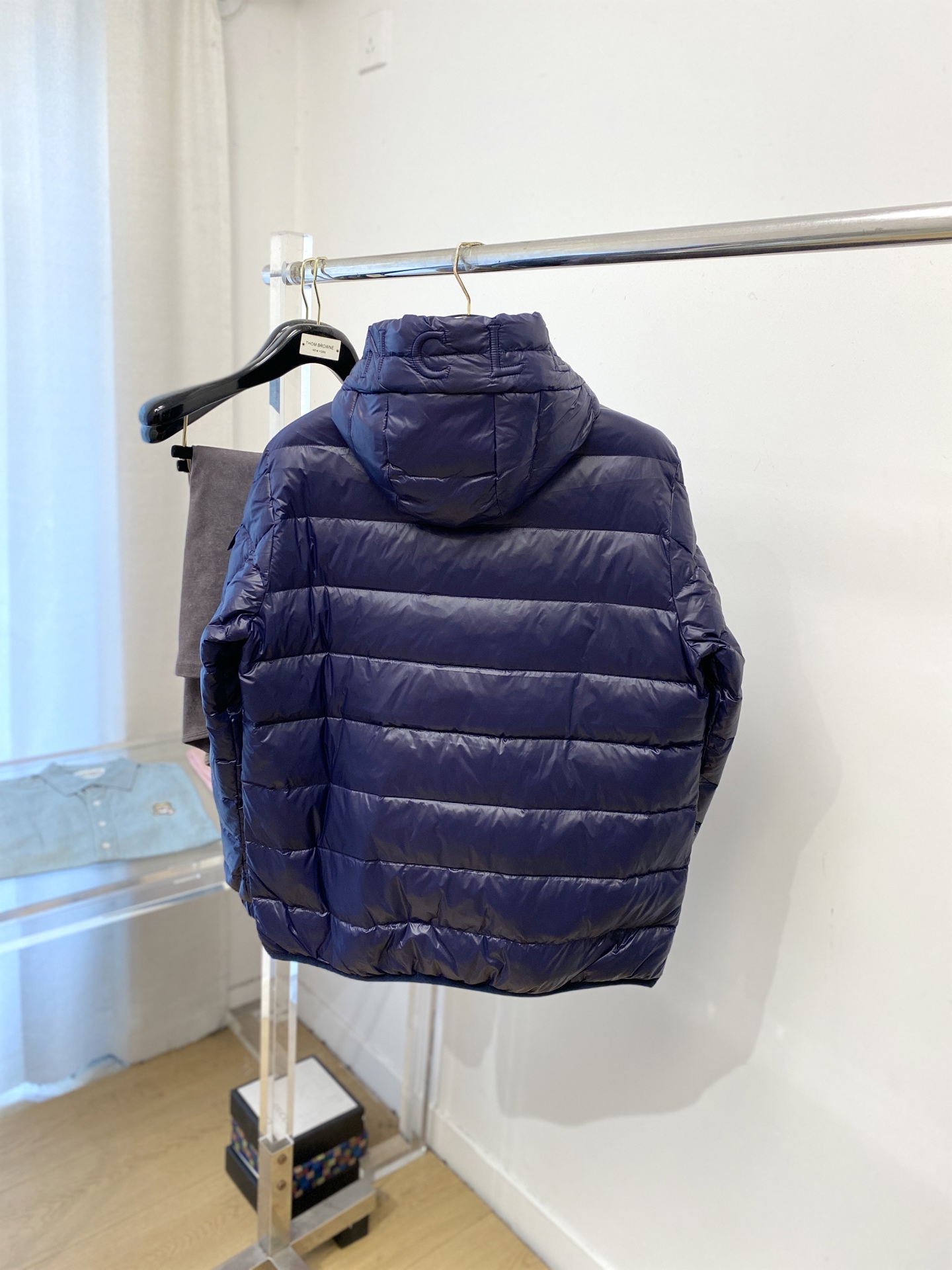 蒙口、2025最新款男士轻薄羽绒服、面料柔软舒适 ．上身版型超赞 ．拉链．辅料都是客供 、进口面料，轻便