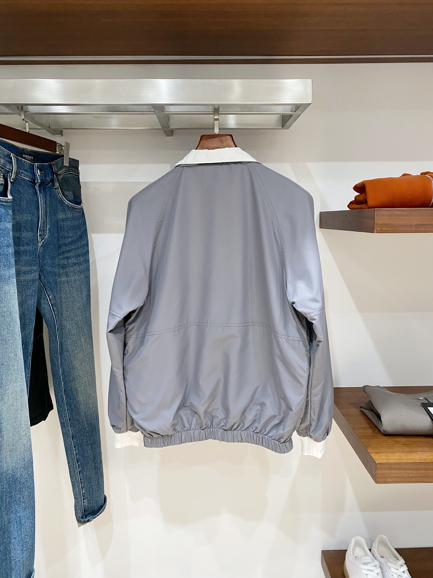 Brunello Cucinelli、2025新品双面穿夹克外套，时尚帅气，简约百搭款，原版五金辅料lo