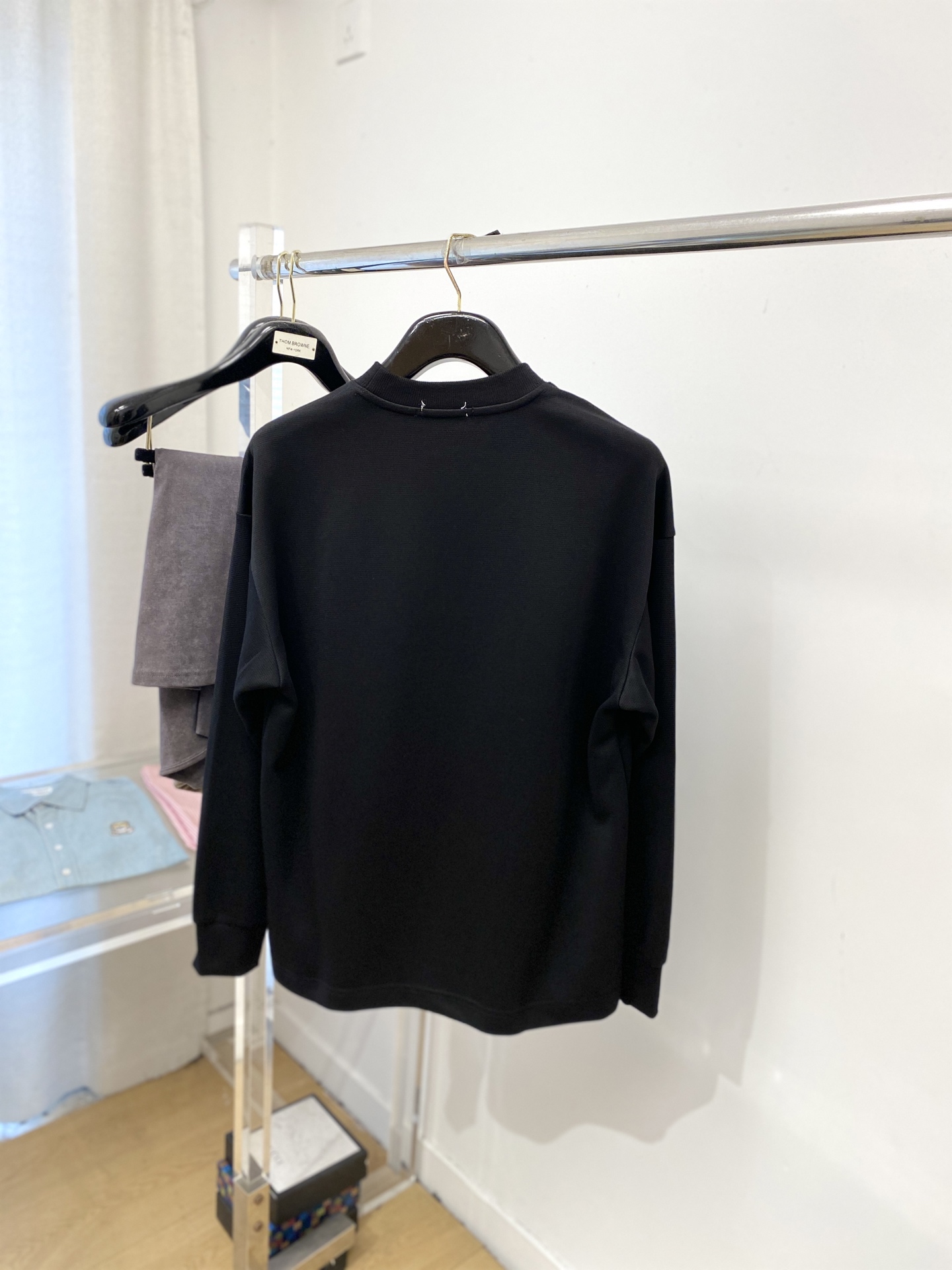 支持年后退换！ 巴黎世家、2025新品卫衣，帅气时尚，胸前精致刺绣图案字母logo，简约百搭款。面料棉 