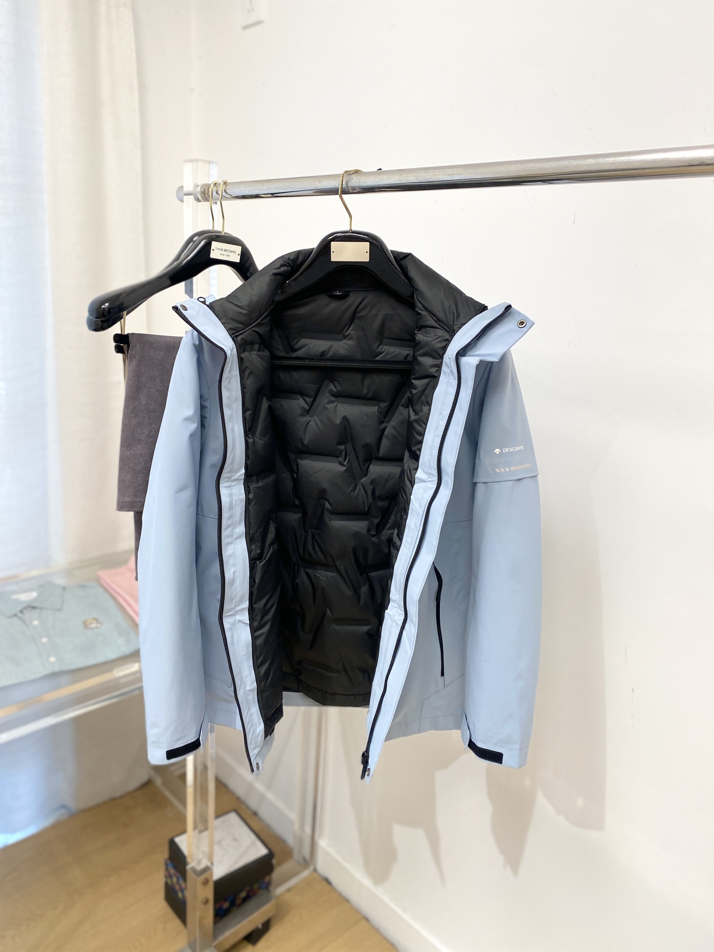 支持年后退换！ DESCENTE迪桑特、三合一功能性户外性能 防风，防雨，90绒，2025最新款男士羽绒