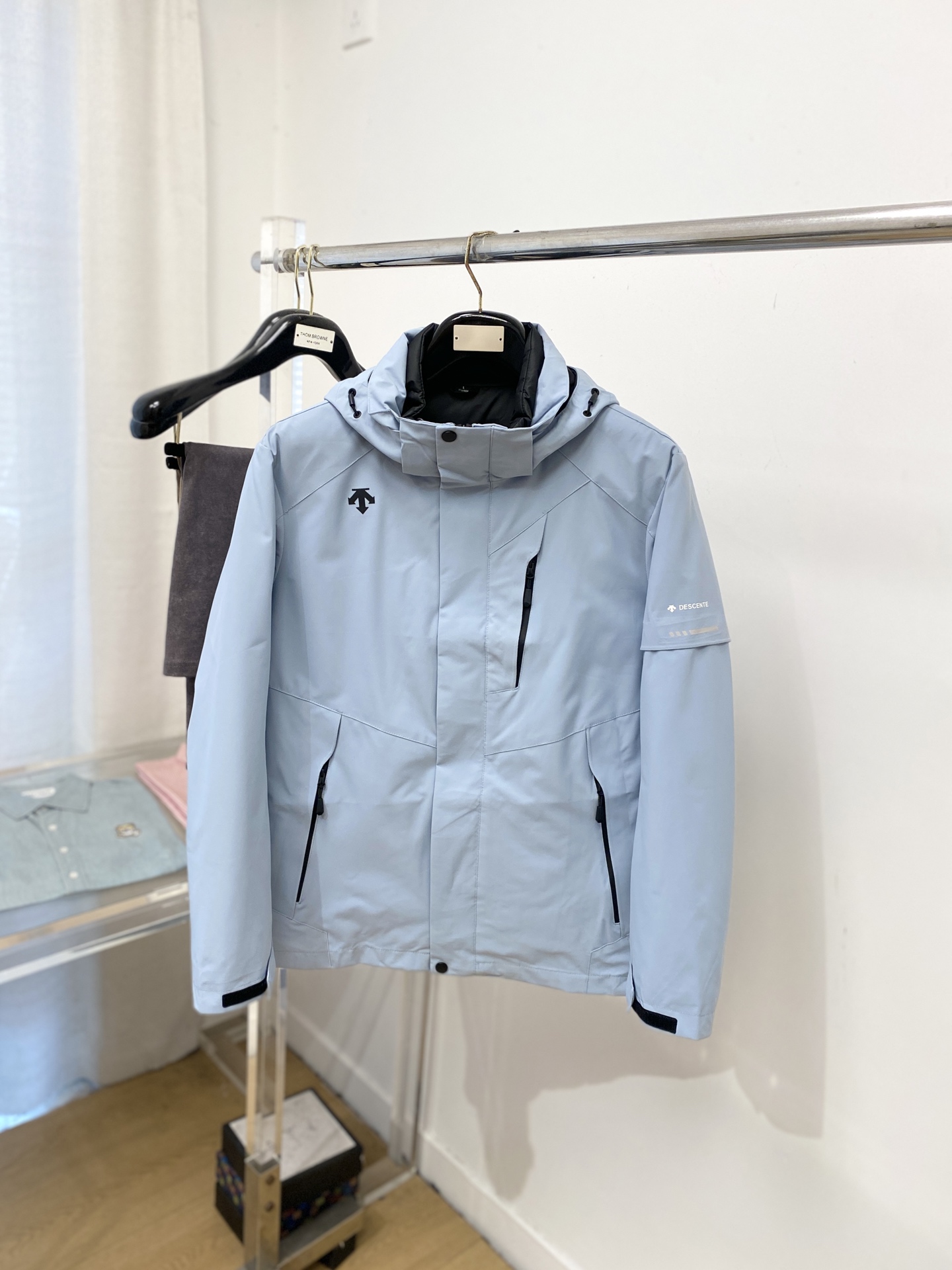 支持年后退换！ DESCENTE迪桑特、三合一功能性户外性能 防风，防雨，90绒，2025最新款男士羽绒