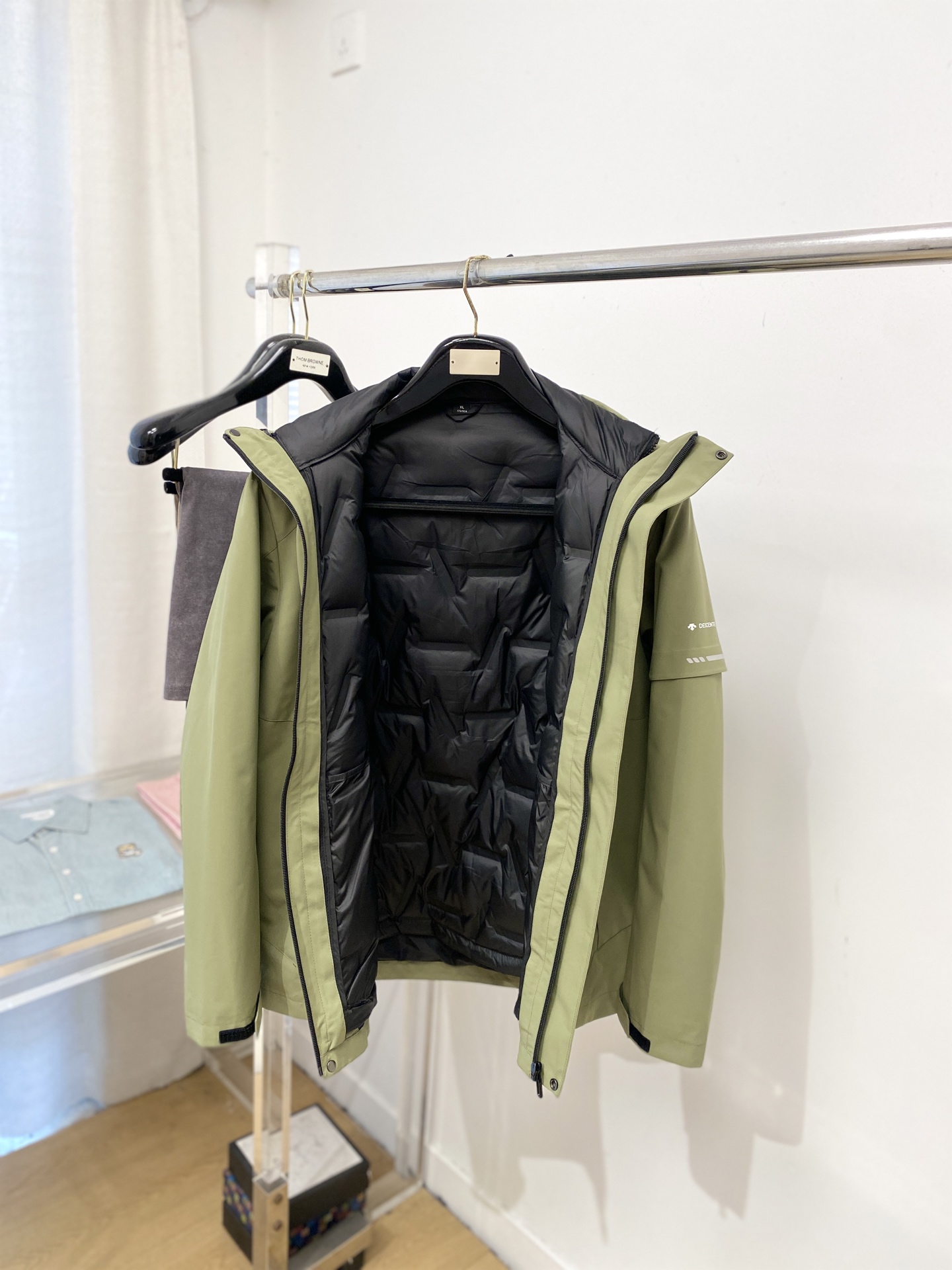 支持年后退换！ DESCENTE迪桑特、三合一功能性户外性能 防风，防雨，90绒，2025最新款男士羽绒