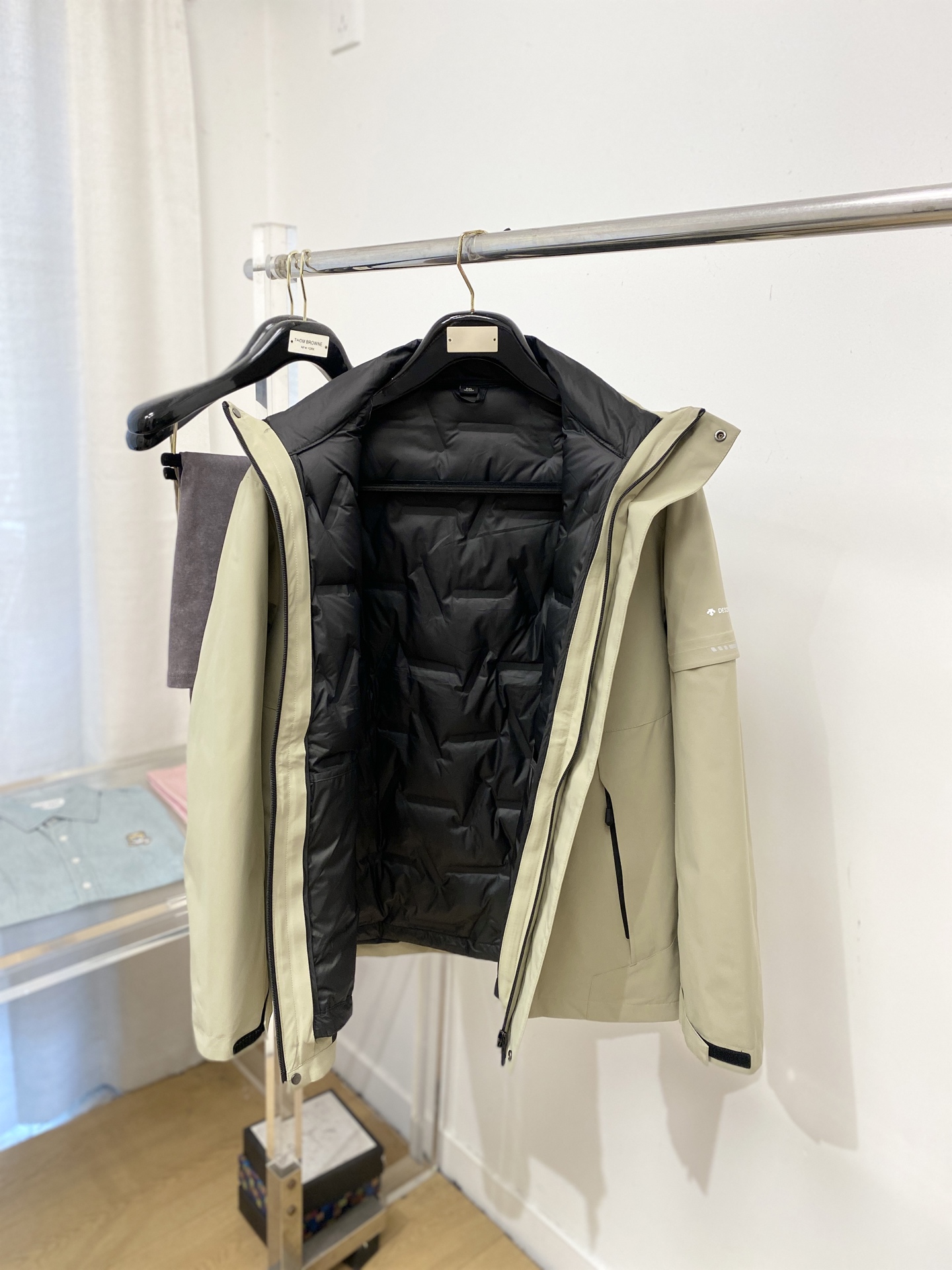 支持年后退换！ DESCENTE迪桑特、三合一功能性户外性能 防风，防雨，90绒，2025最新款男士羽绒