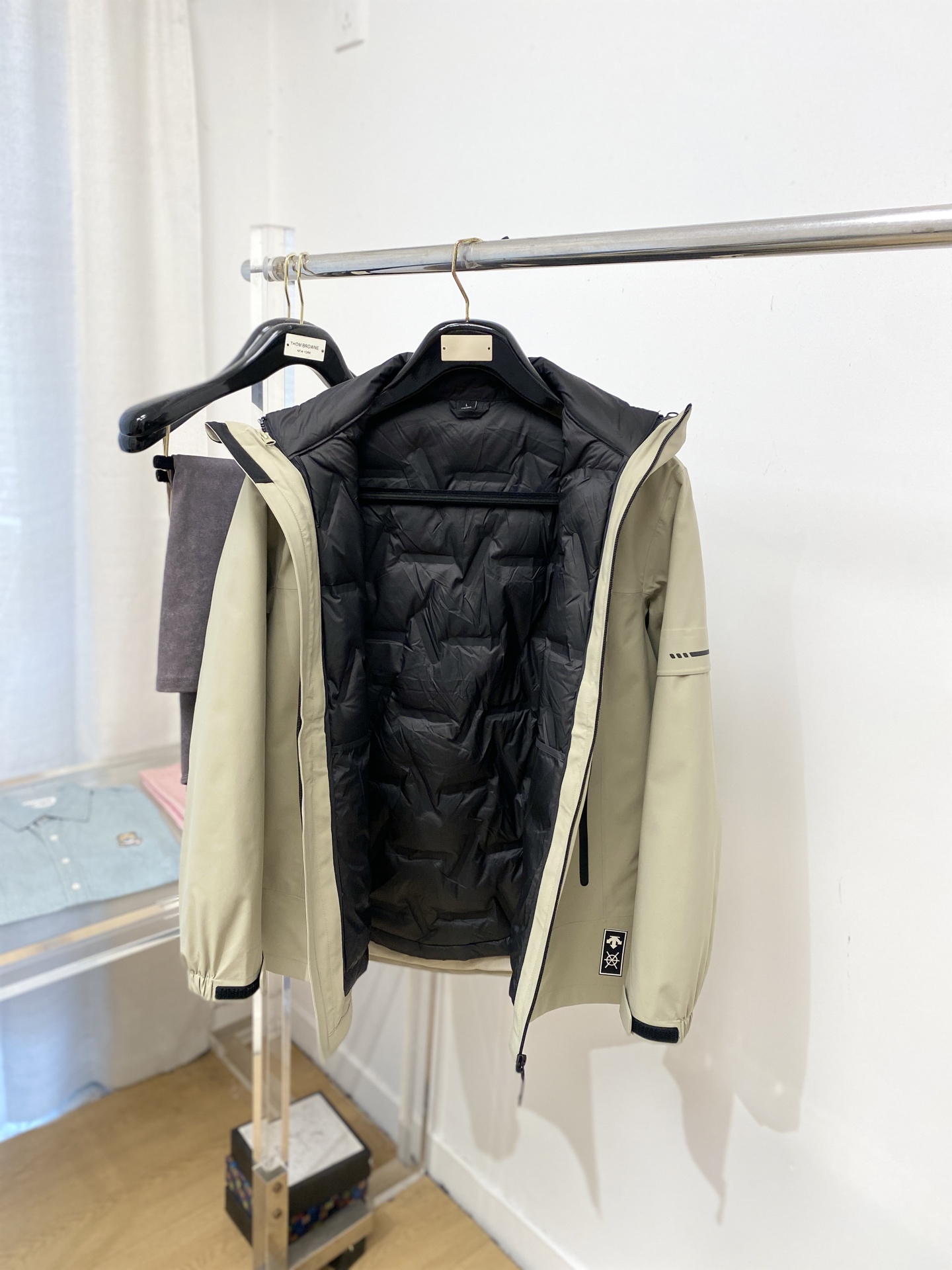 支持年后退换！ DESCENTE迪桑特、三合一功能性户外性能 防风，防雨，90绒，2025最新款男士羽绒