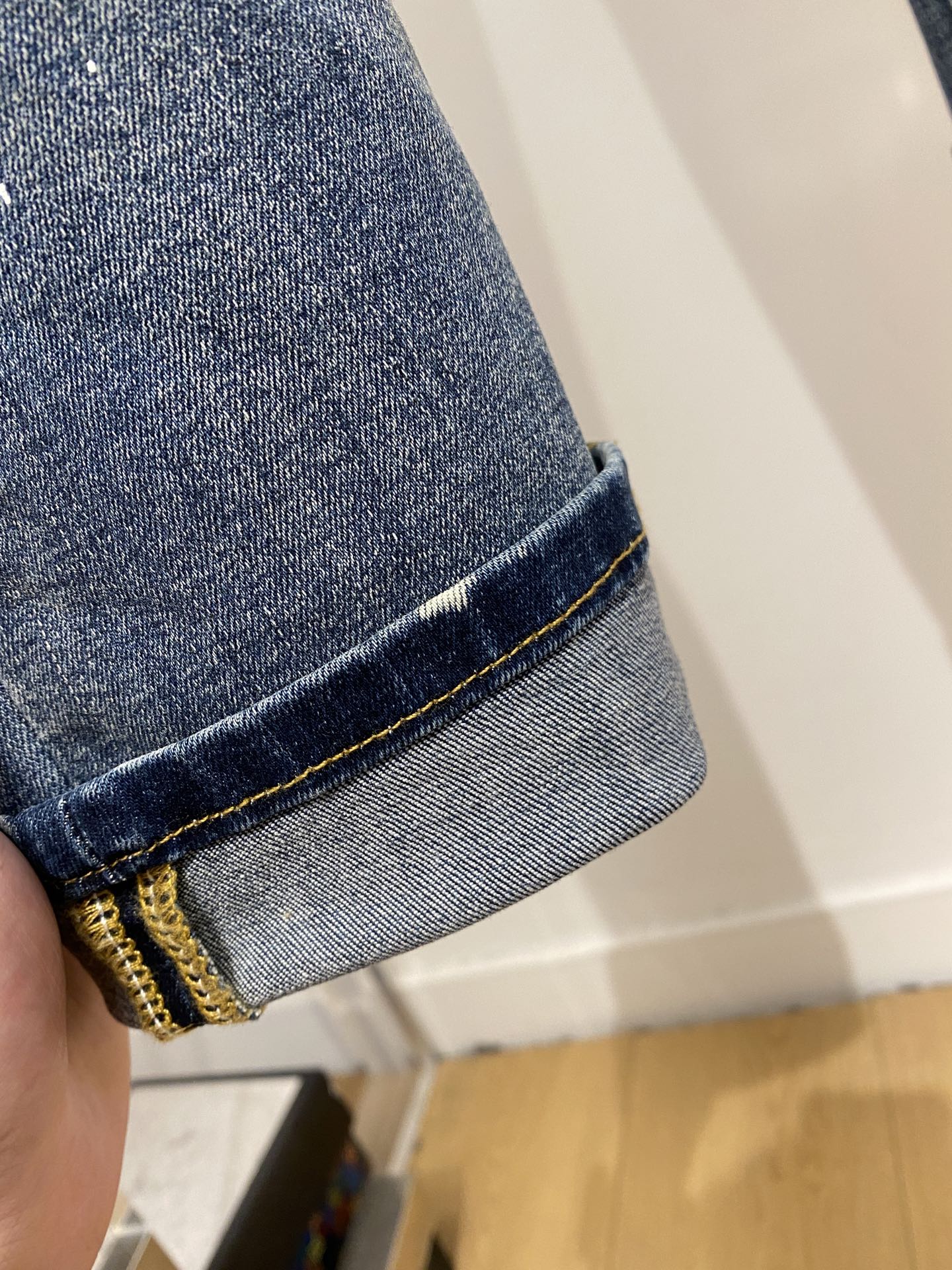 爱马仕、2025最新品，专柜同步有售，原单狠货，水洗休闲牛仔裤，进口原版水洗弹力面料，舒适有弹性，原版五