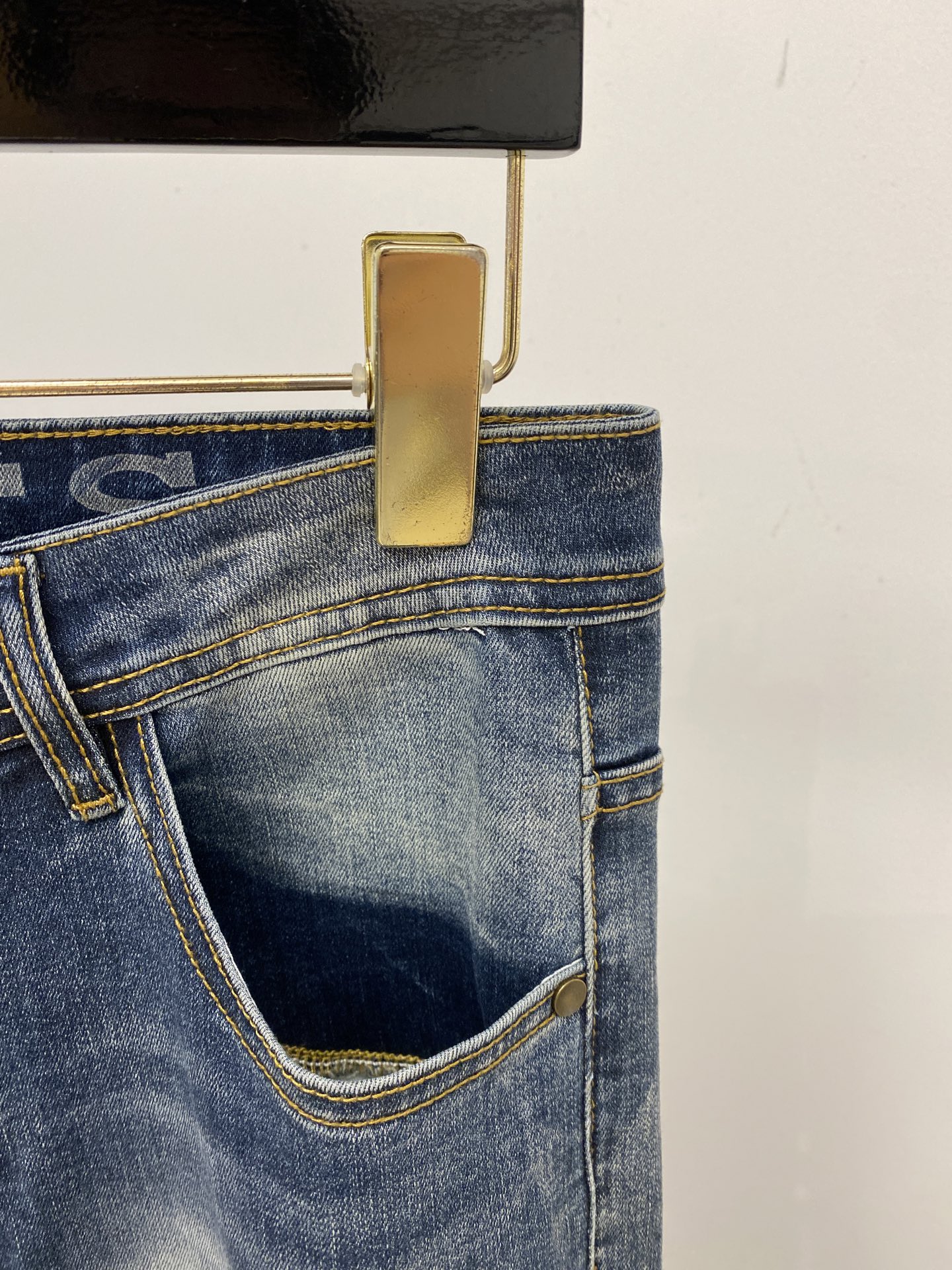 爱马仕、2025最新品，专柜同步有售，原单狠货，水洗休闲牛仔裤，进口原版水洗弹力面料，舒适有弹性，原版五