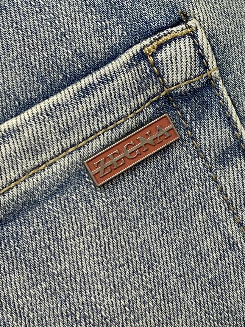 杰尼亚、2025最新品，专柜同步有售，原单狠货，水洗休闲牛仔裤，进口原版水洗弹力面料，舒适有弹性，原版五