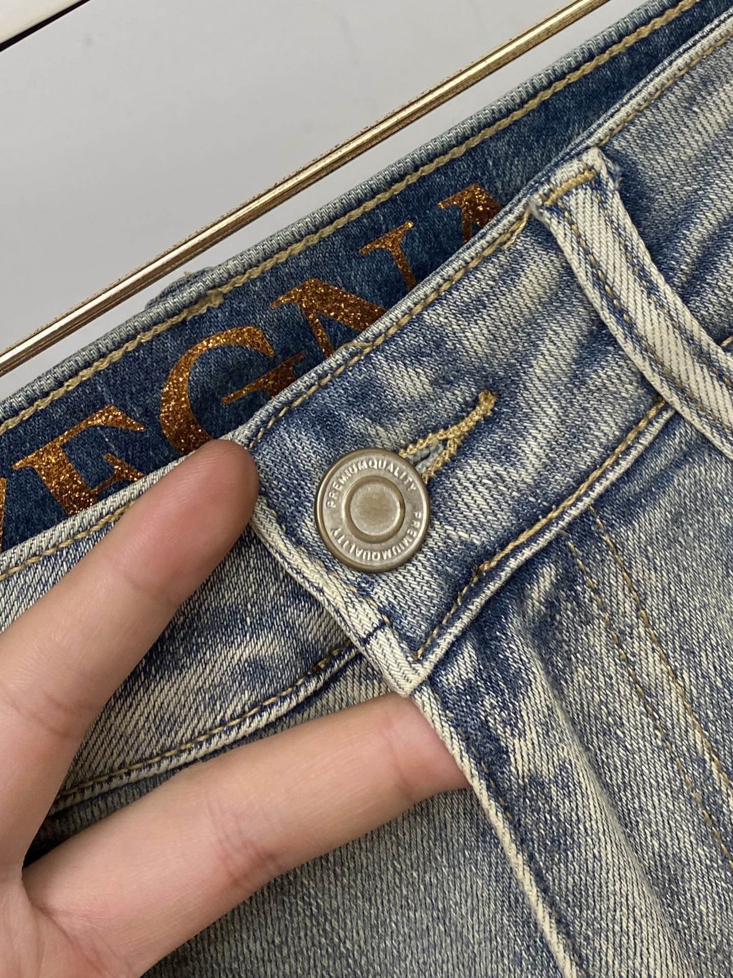 杰尼亚、2025最新品，专柜同步有售，原单狠货，水洗休闲牛仔裤，进口原版水洗弹力面料，舒适有弹性，原版五