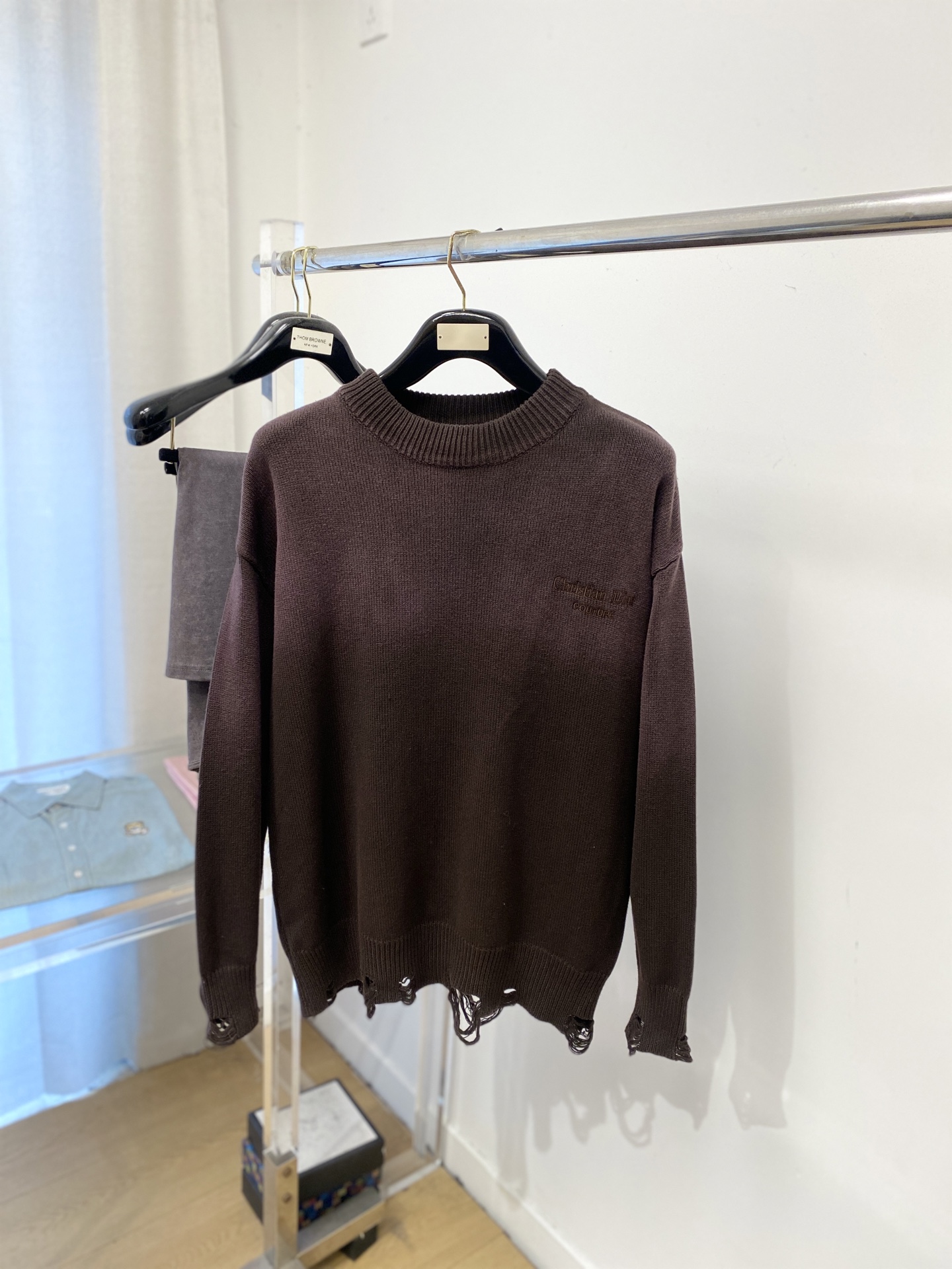 支持年后退换！ 迪奥、2025新品羊毛衣 具有手感细腻柔软，可直接与肌肤接触，让暖心的纱线变化出细腻的质