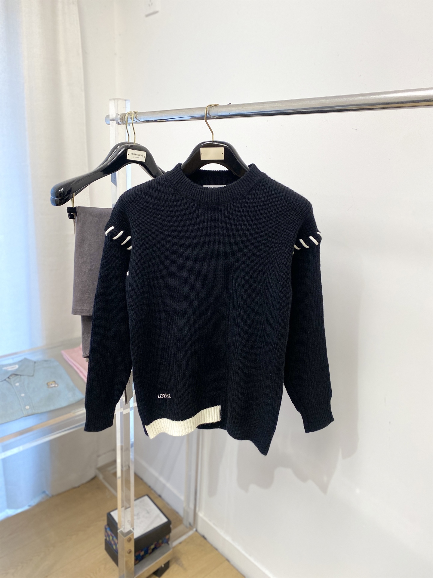 支持年后退换！ 罗意威、2025新品羊毛衣 具有手感细腻柔软，可直接与肌肤接触，让暖心的纱线变化出细腻的