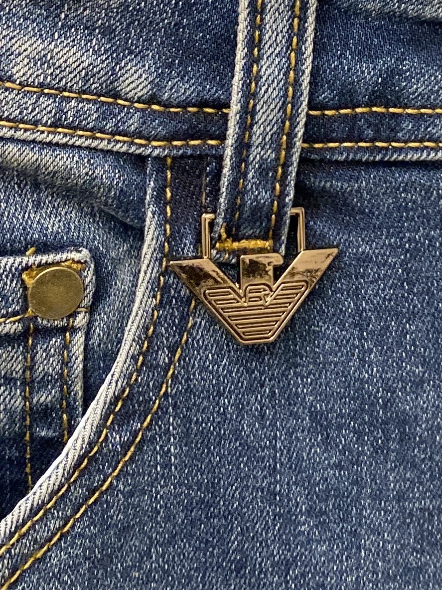 阿玛尼、2025最新品，专柜同步有售，原单狠货，水洗休闲牛仔裤，进口原版水洗弹力面料，舒适有弹性，原版五